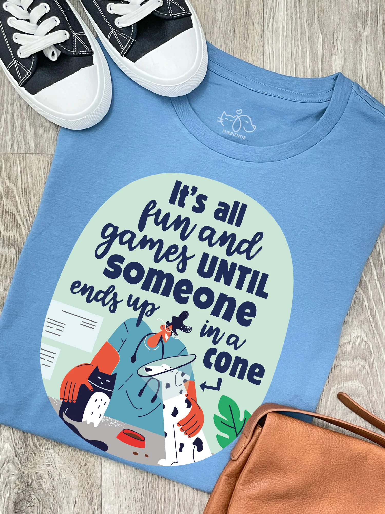 All Fun And Games Ava Women's Regular Fit Tee - Image 5