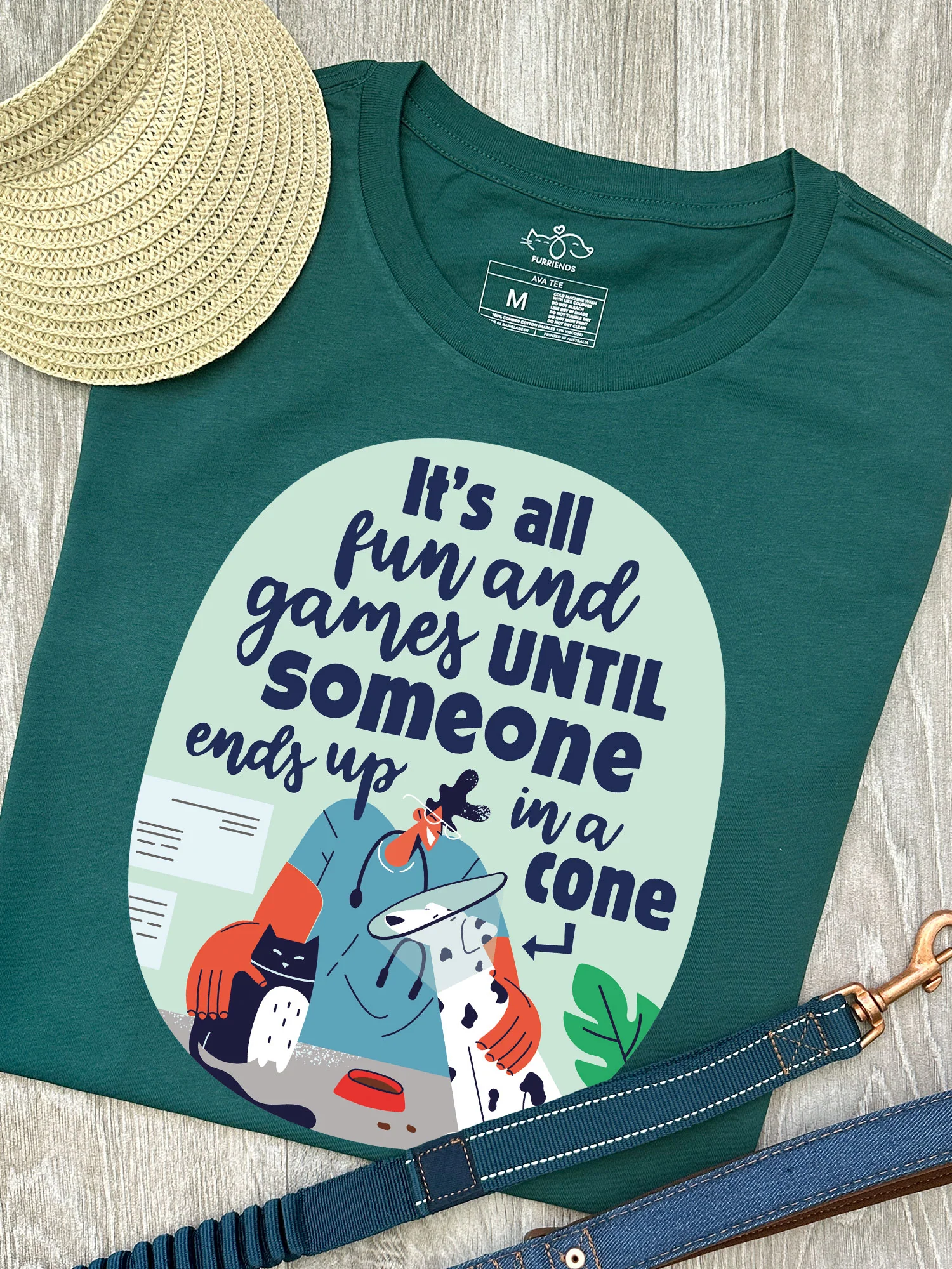 All Fun And Games Ava Women's Regular Fit Tee - Image 8