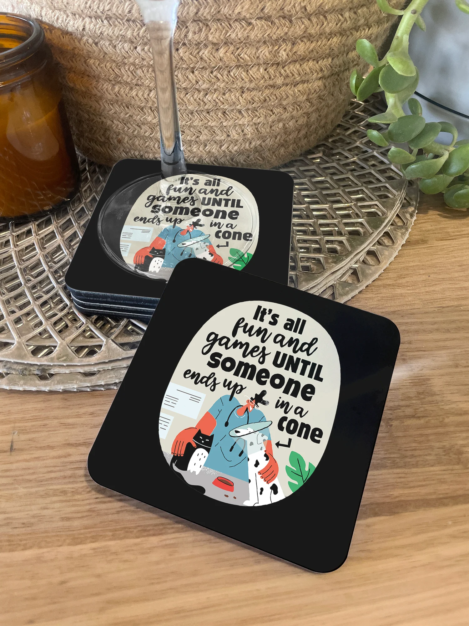 All Fun And Games Coaster - Image 3