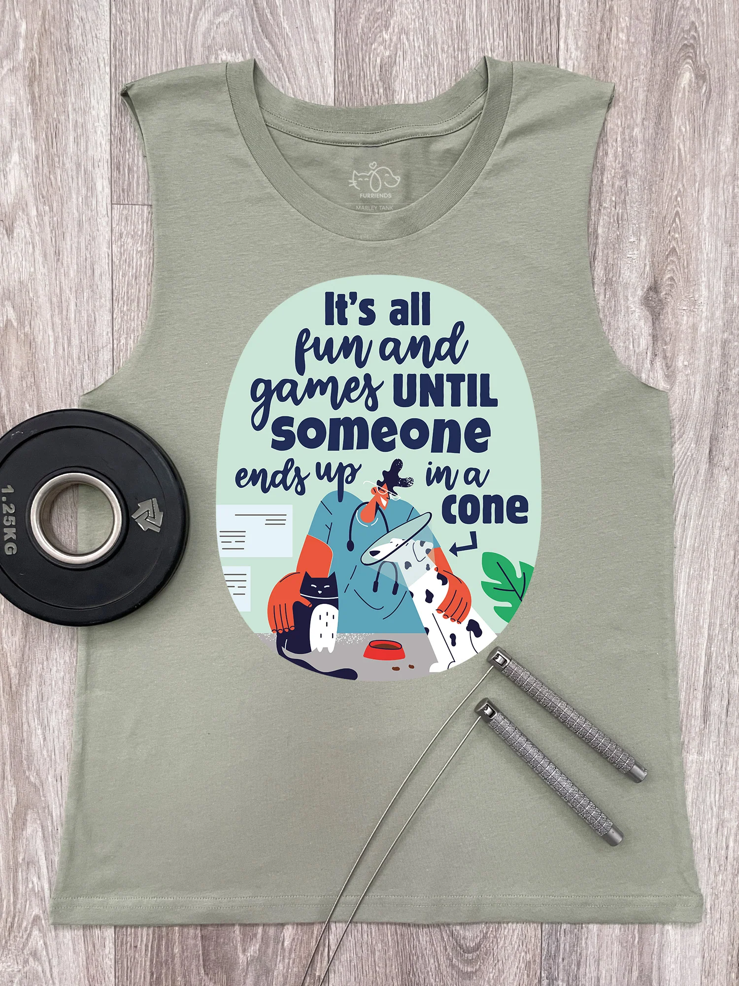 All Fun And Games Marley Tank - Image 2