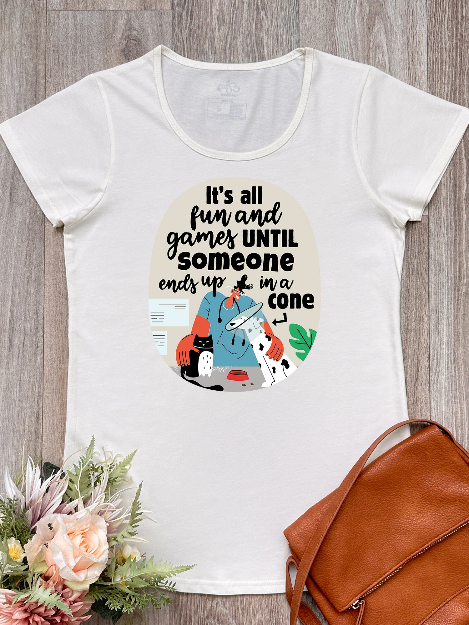 All Fun And Games Remi Women's Tee - Image 4