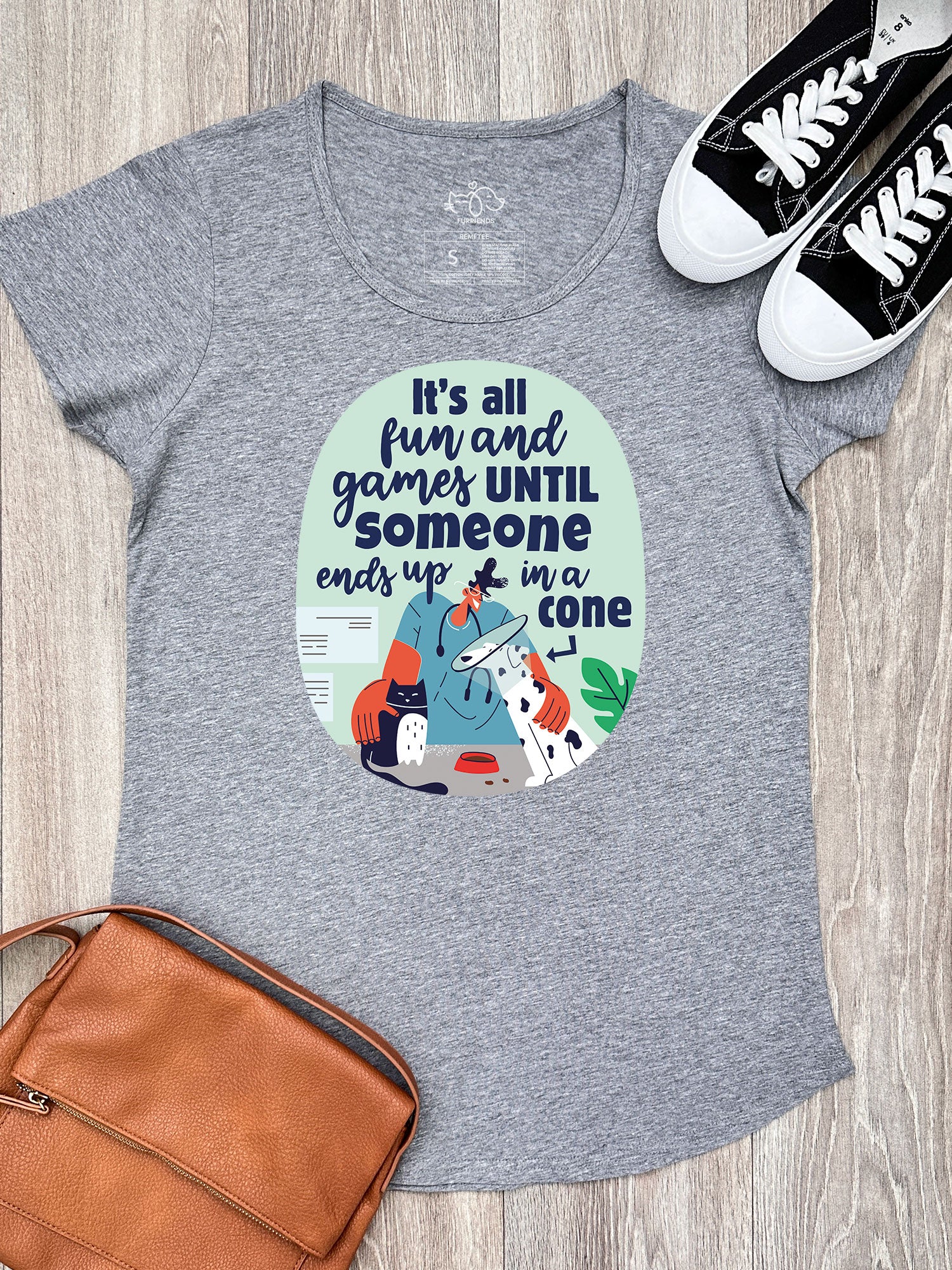 All Fun And Games Remi Women's Tee - Image 6