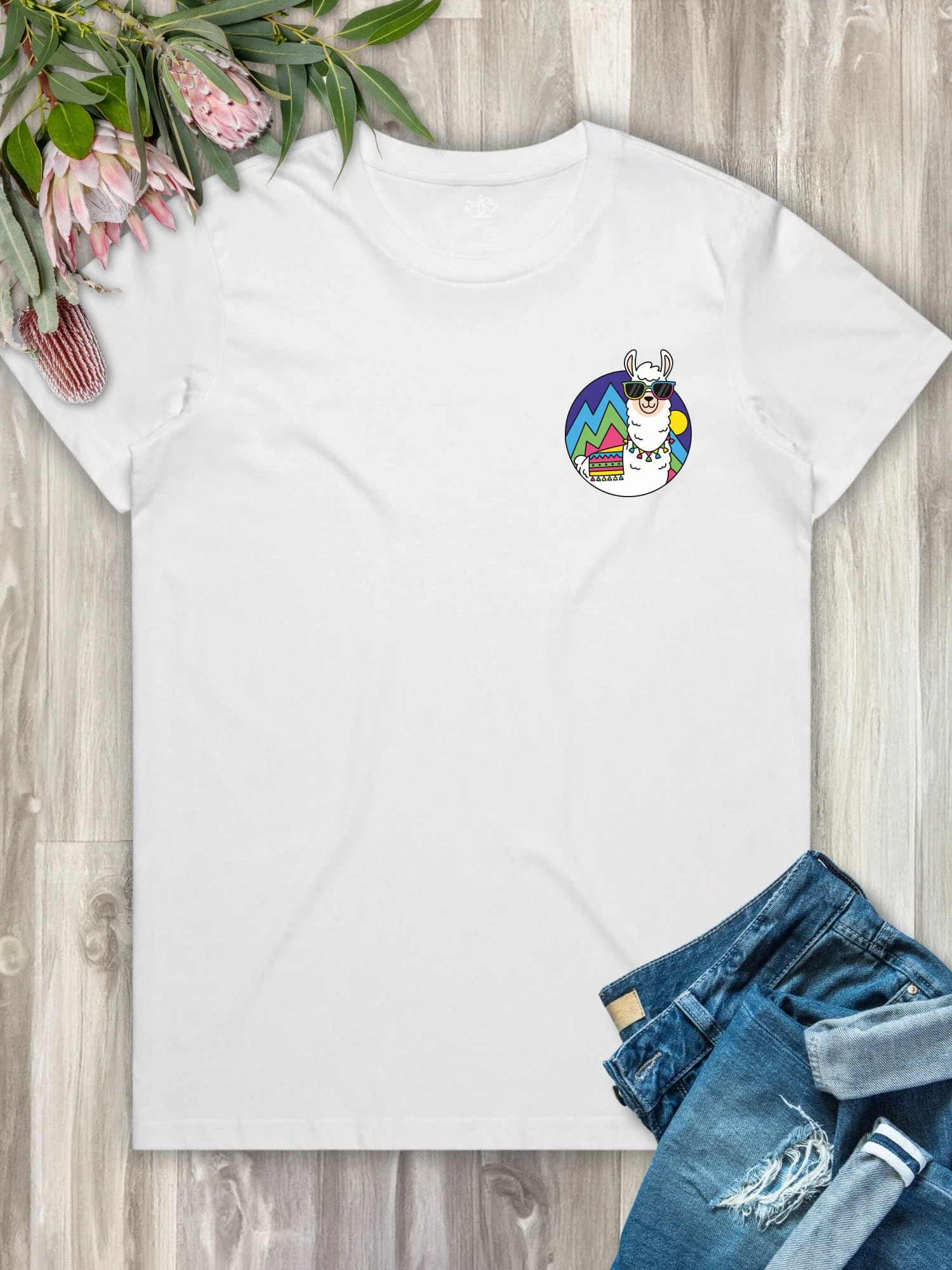 Alpaca My Bags Ava Women's Regular Fit Tee - Image 13