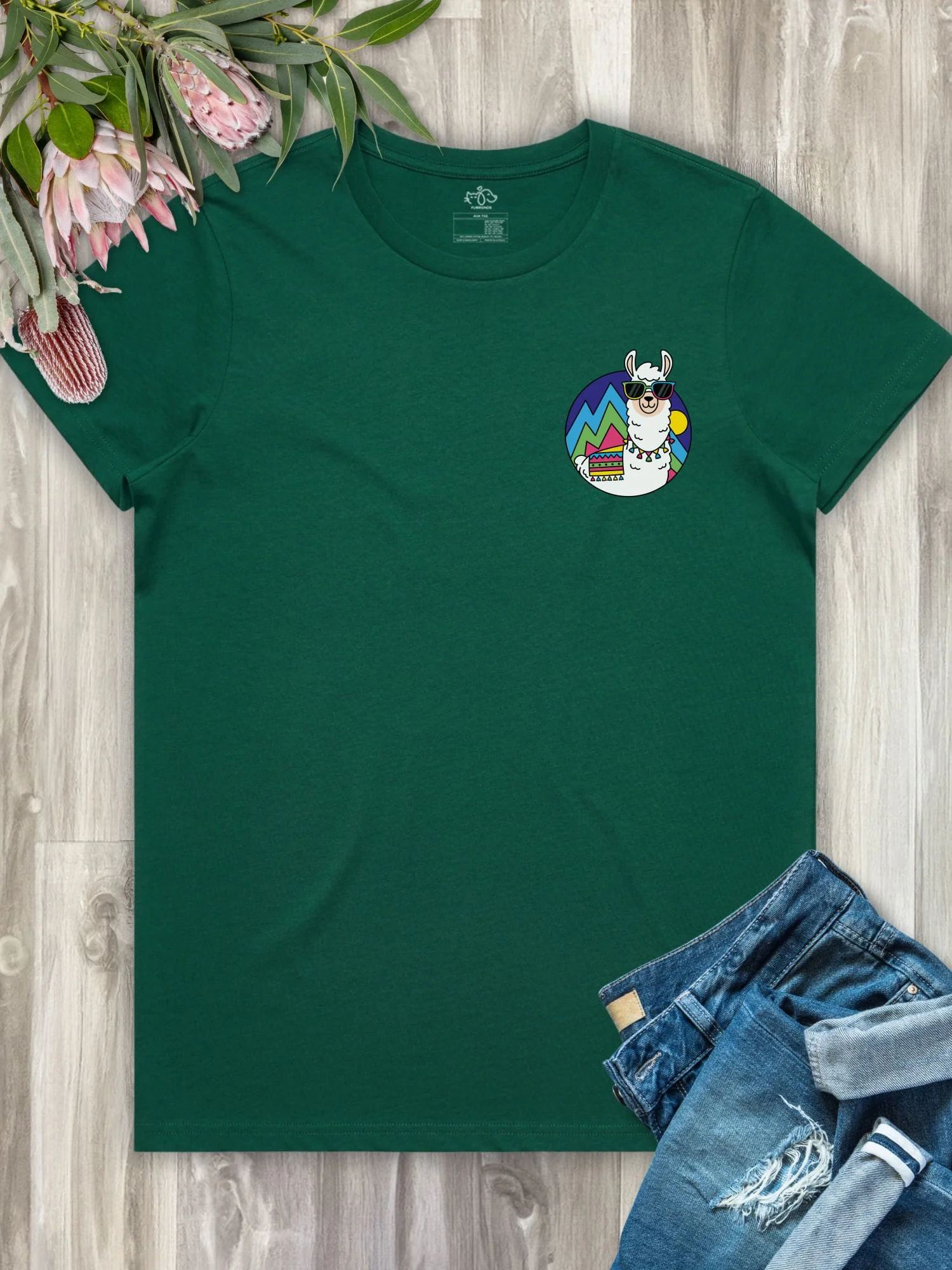 Alpaca My Bags Ava Women's Regular Fit Tee - Image 5