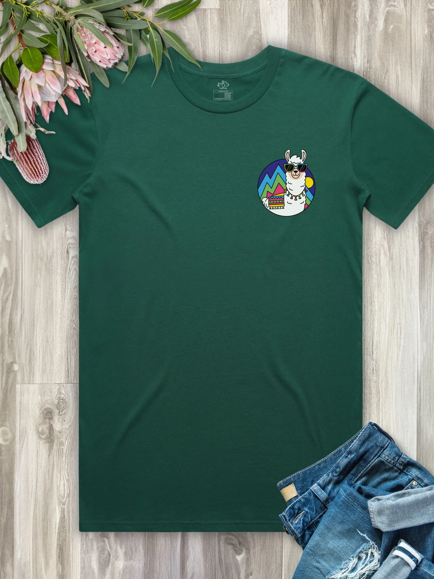 Alpaca My Bags Essential Unisex Tee - Image 12