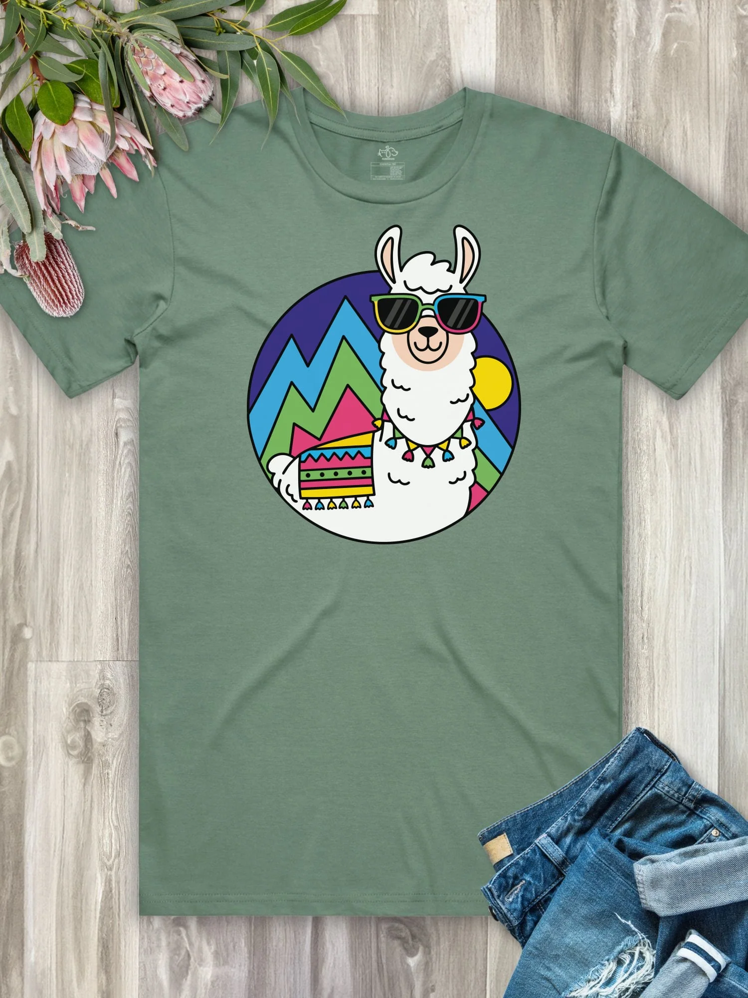 Alpaca My Bags Essential Unisex Tee - Image 17