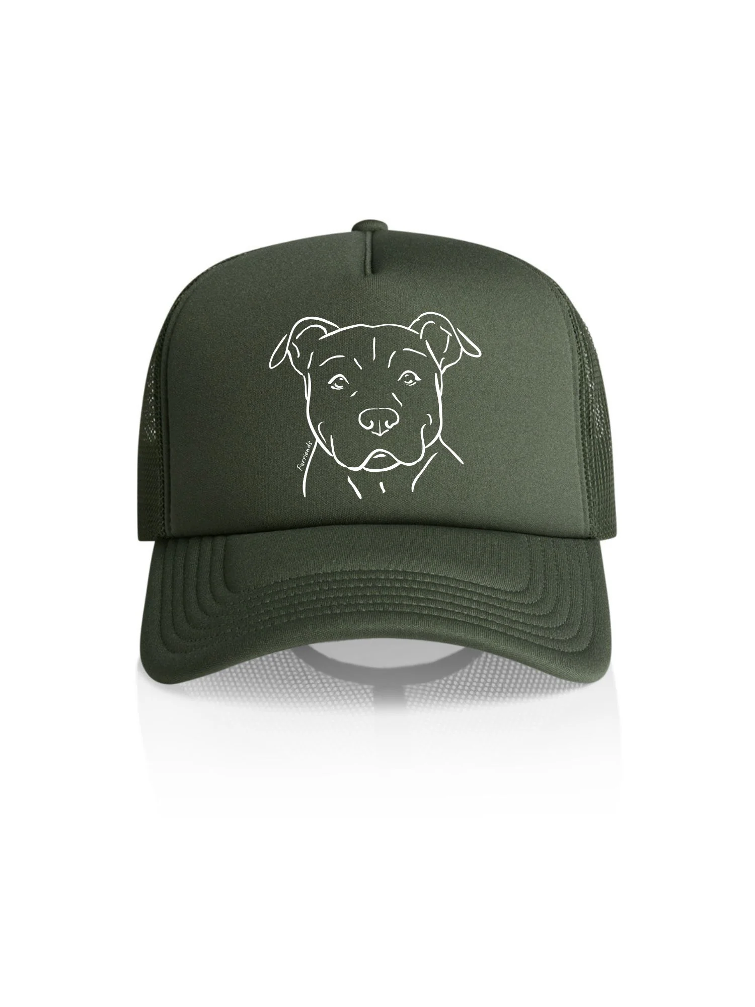American Staffordshire Terrier Foam Trucker Cap - Image 16