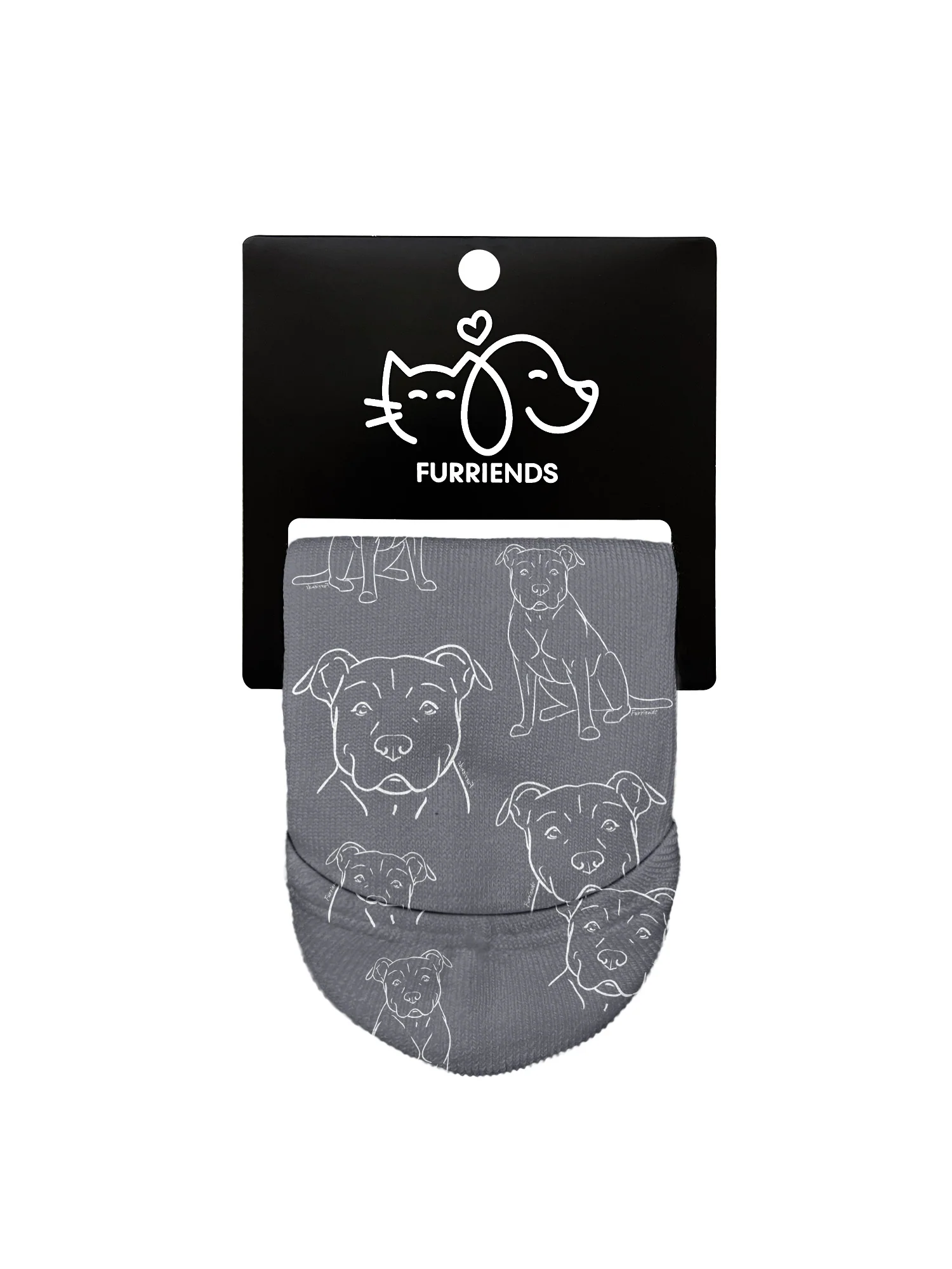 American Staffordshire Terrier No Show Socks - Image 3