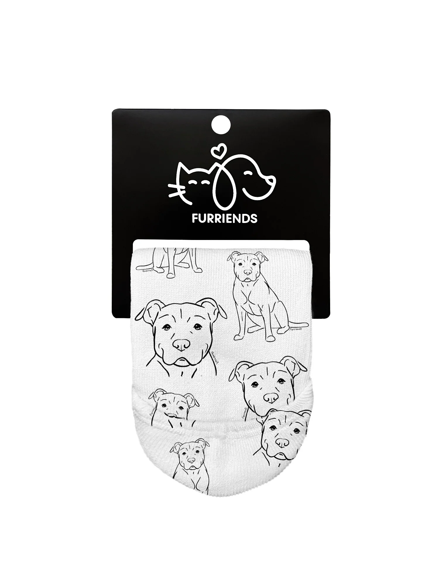 American Staffordshire Terrier No Show Socks - Image 4