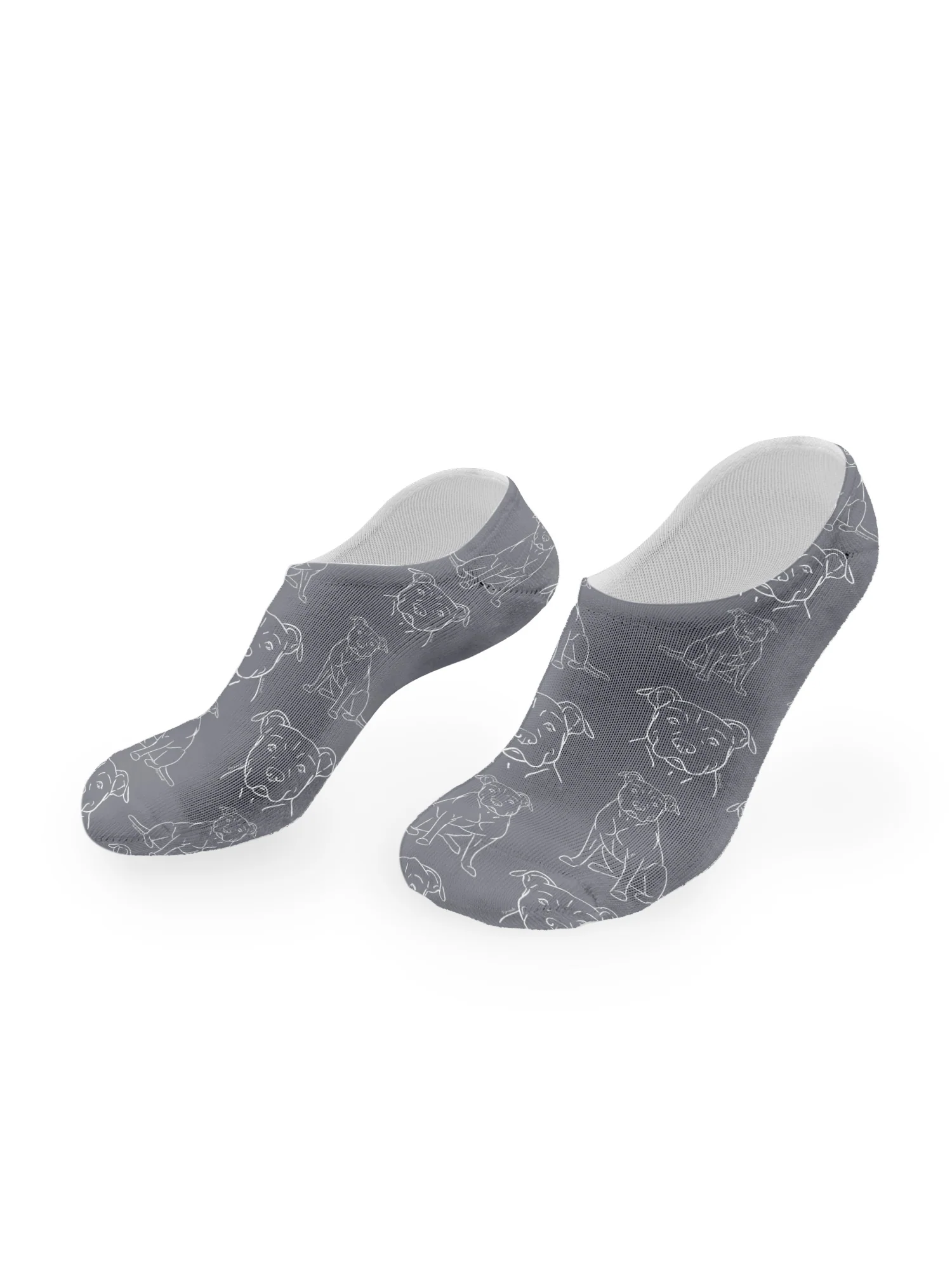 American Staffordshire Terrier No Show Socks - Image 5