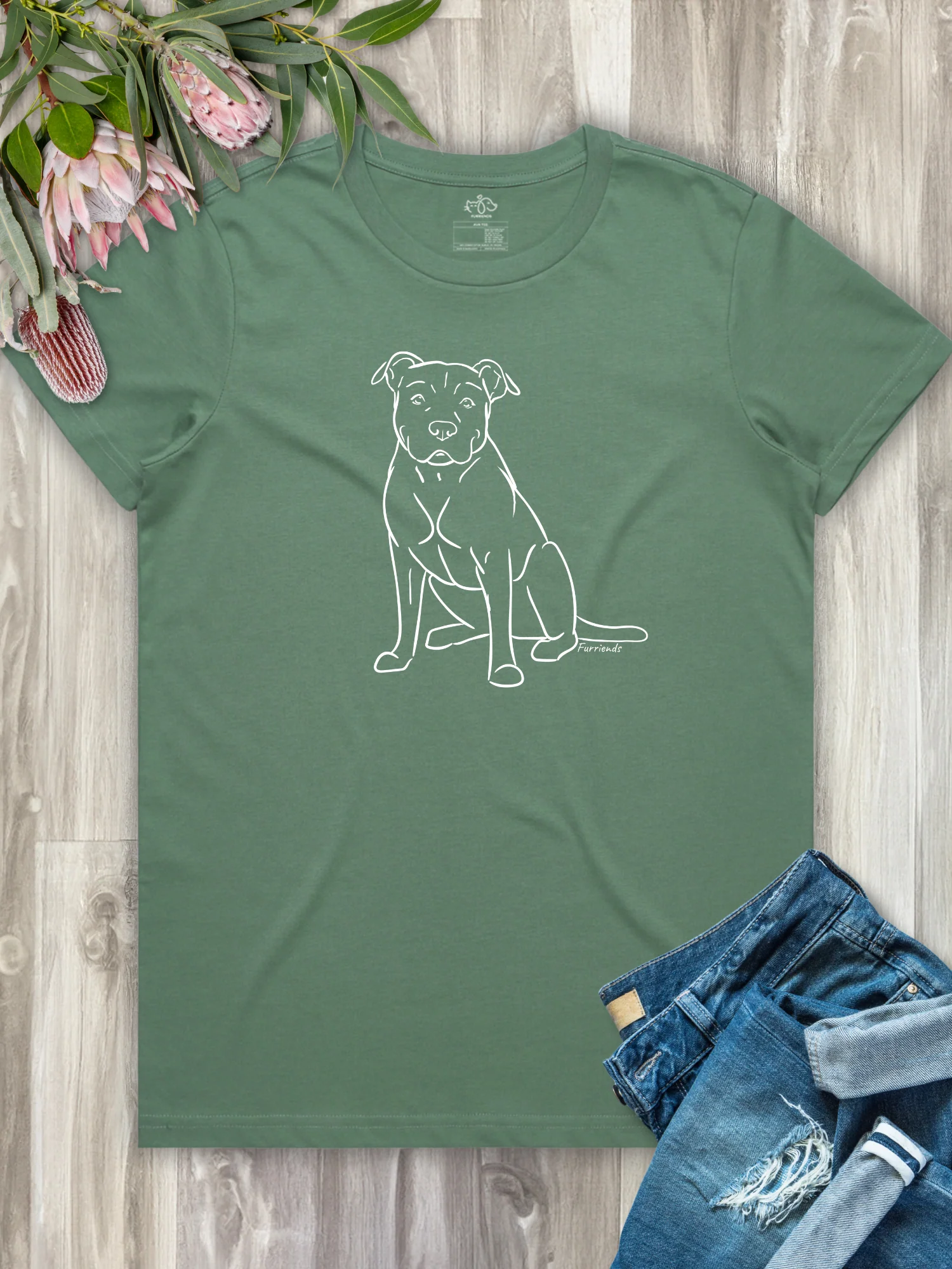 American Staffordshire Terrier Regular Fit T-shirt - Image 11