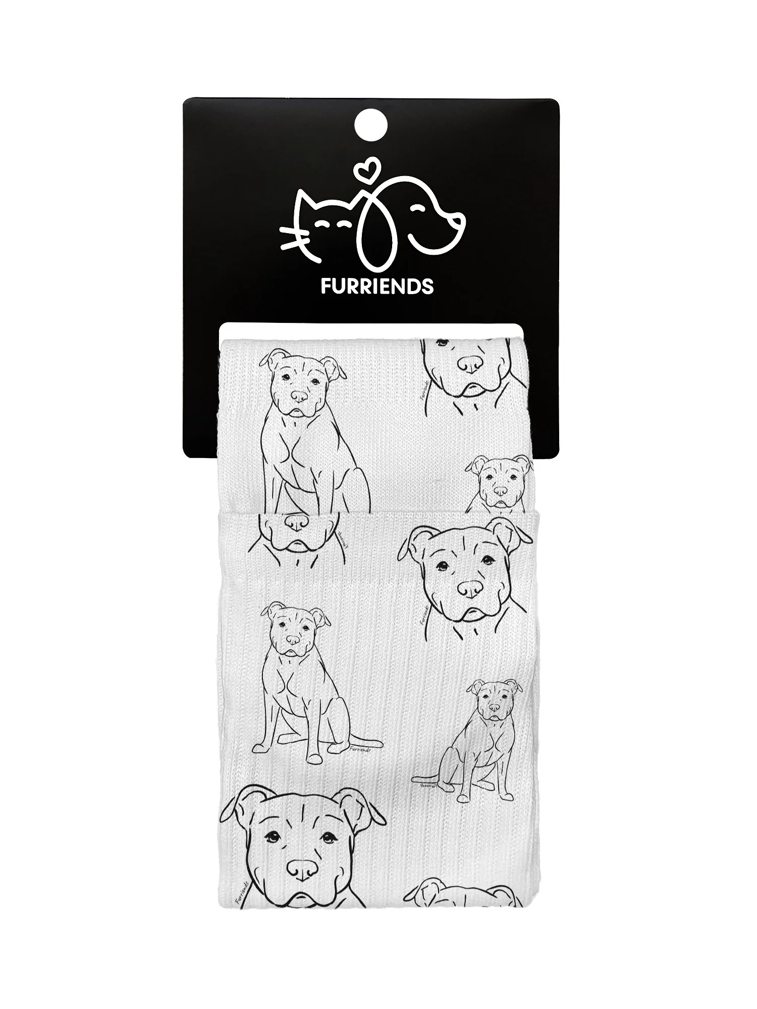 American Staffordshire Terrier Crew Socks - Image 4