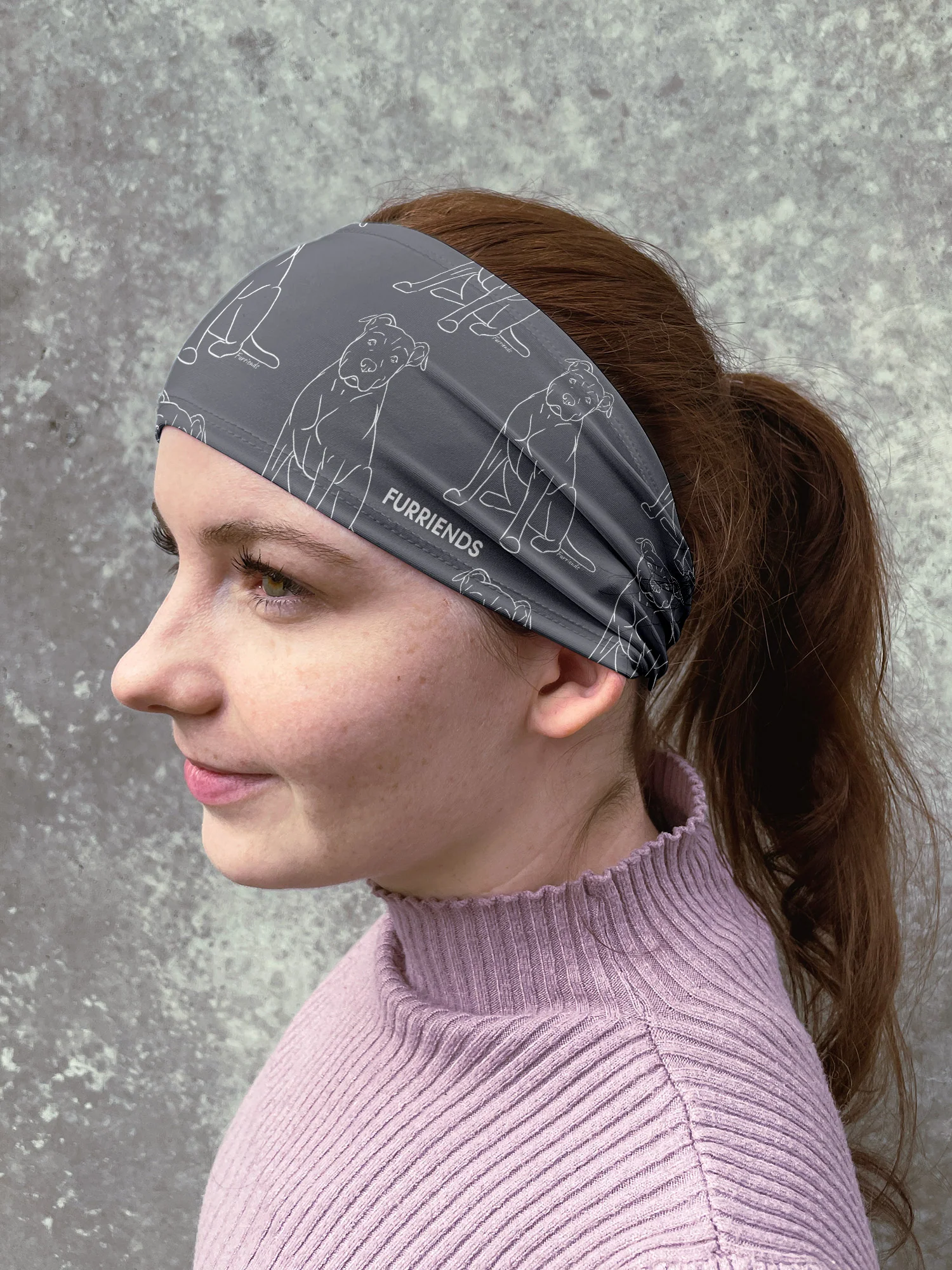 American Staffordshire Terrier Eco Performance Headband - Image 12