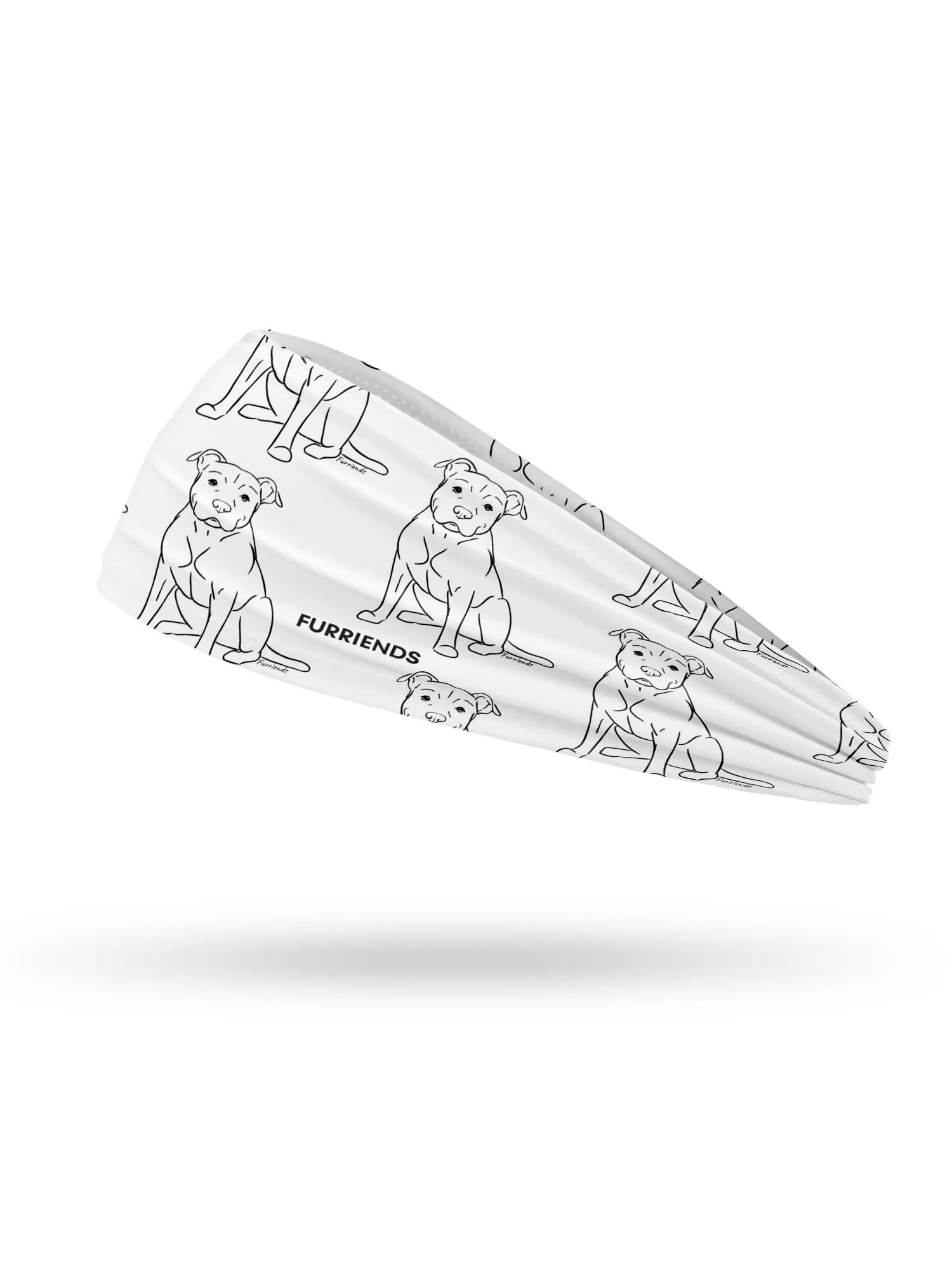 American Staffordshire Terrier Eco Performance Headband - Image 2