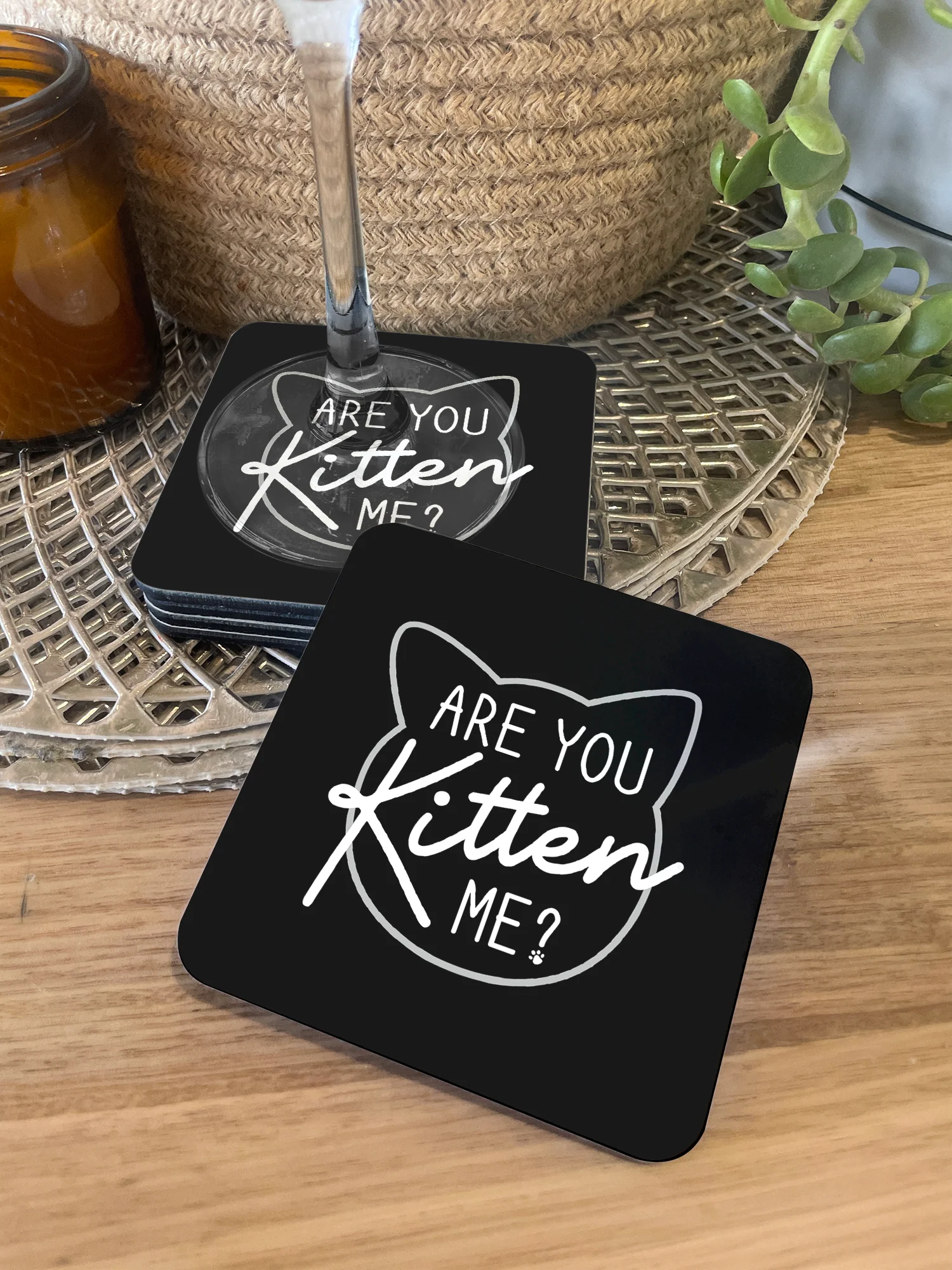 Are You Kitten Me? Coaster - Image 2