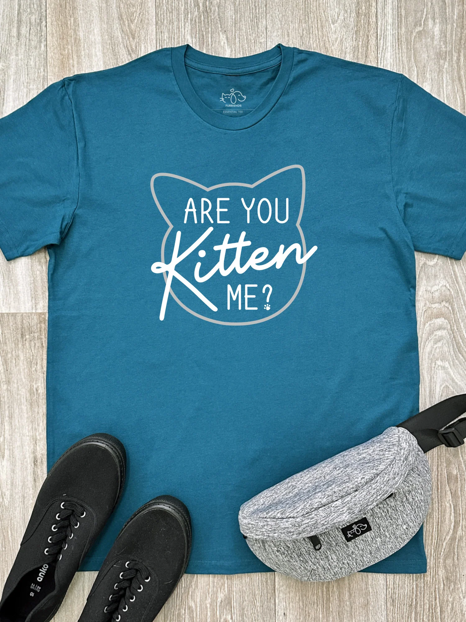 Are You Kitten Me? Essential Unisex Tee - Image 2
