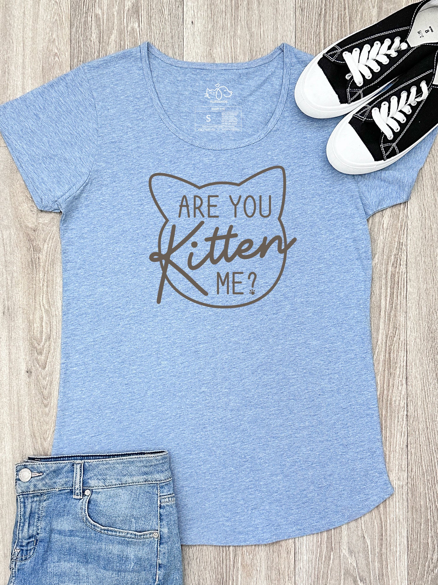Are You Kitten Me? Remi Women's Tee - Image 5