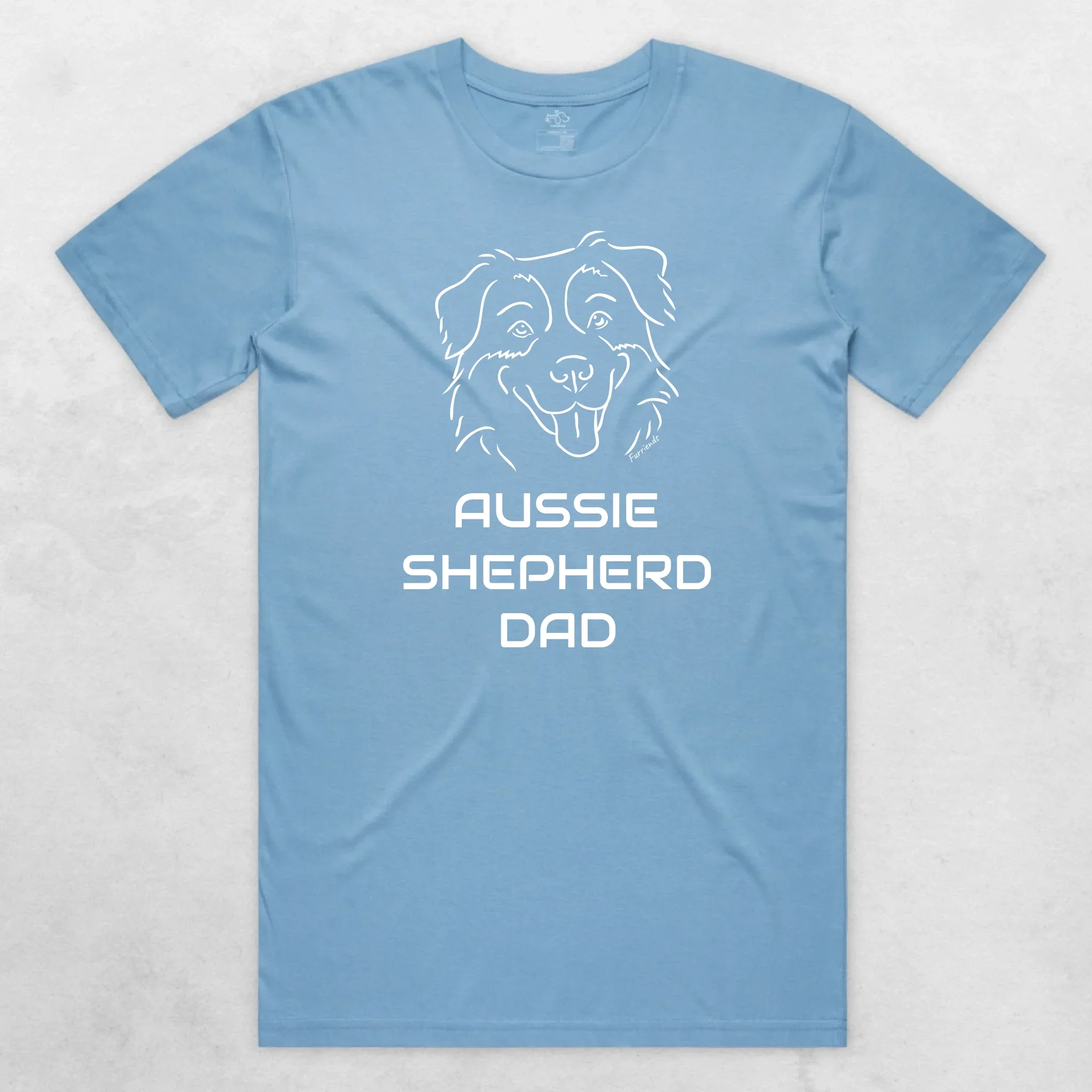 Aussie Shepherd Dad Regular Fit-T-Shirt - Image 4