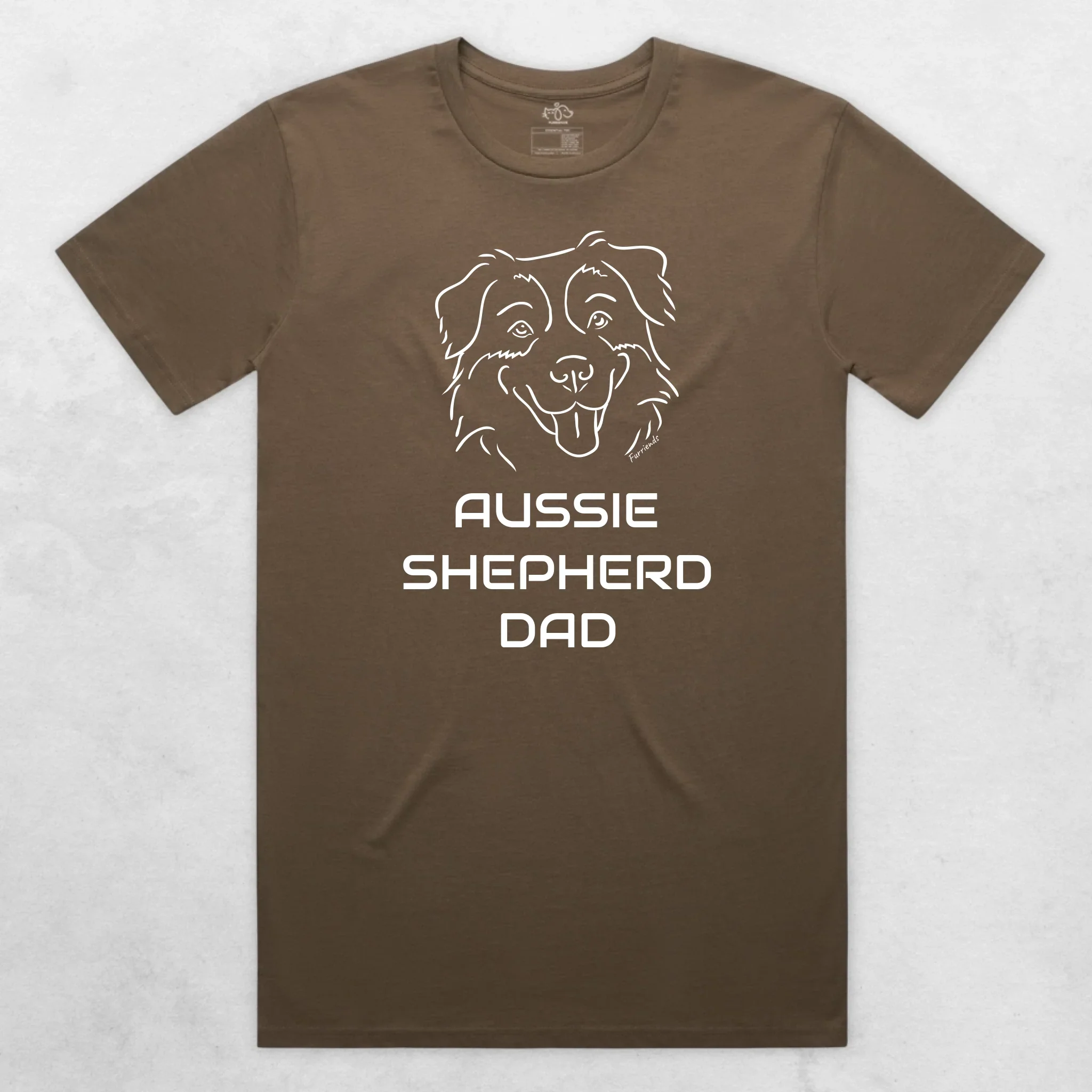 Aussie Shepherd Dad Regular Fit-T-Shirt - Image 7