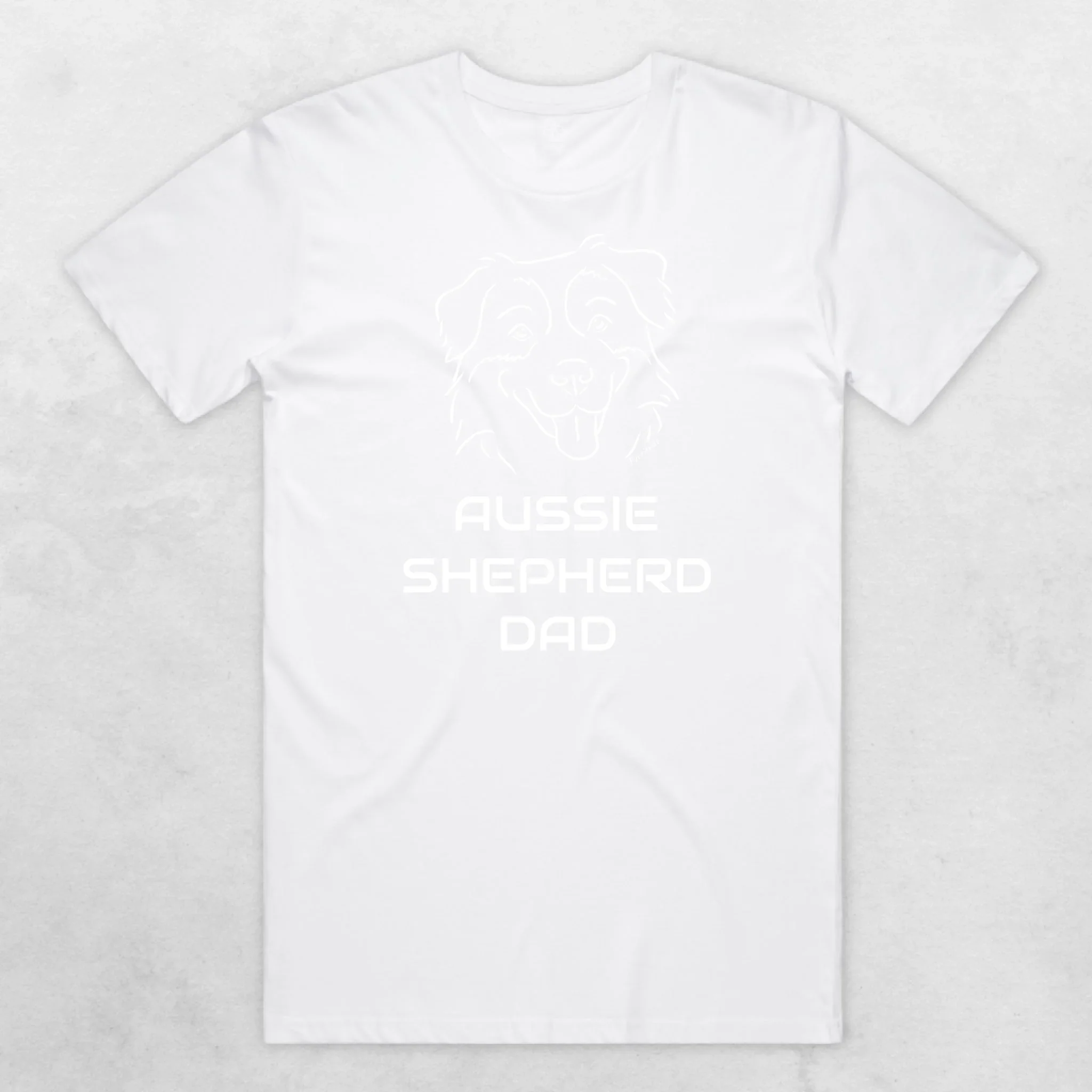 Aussie Shepherd Dad Regular Fit-T-Shirt - Image 8