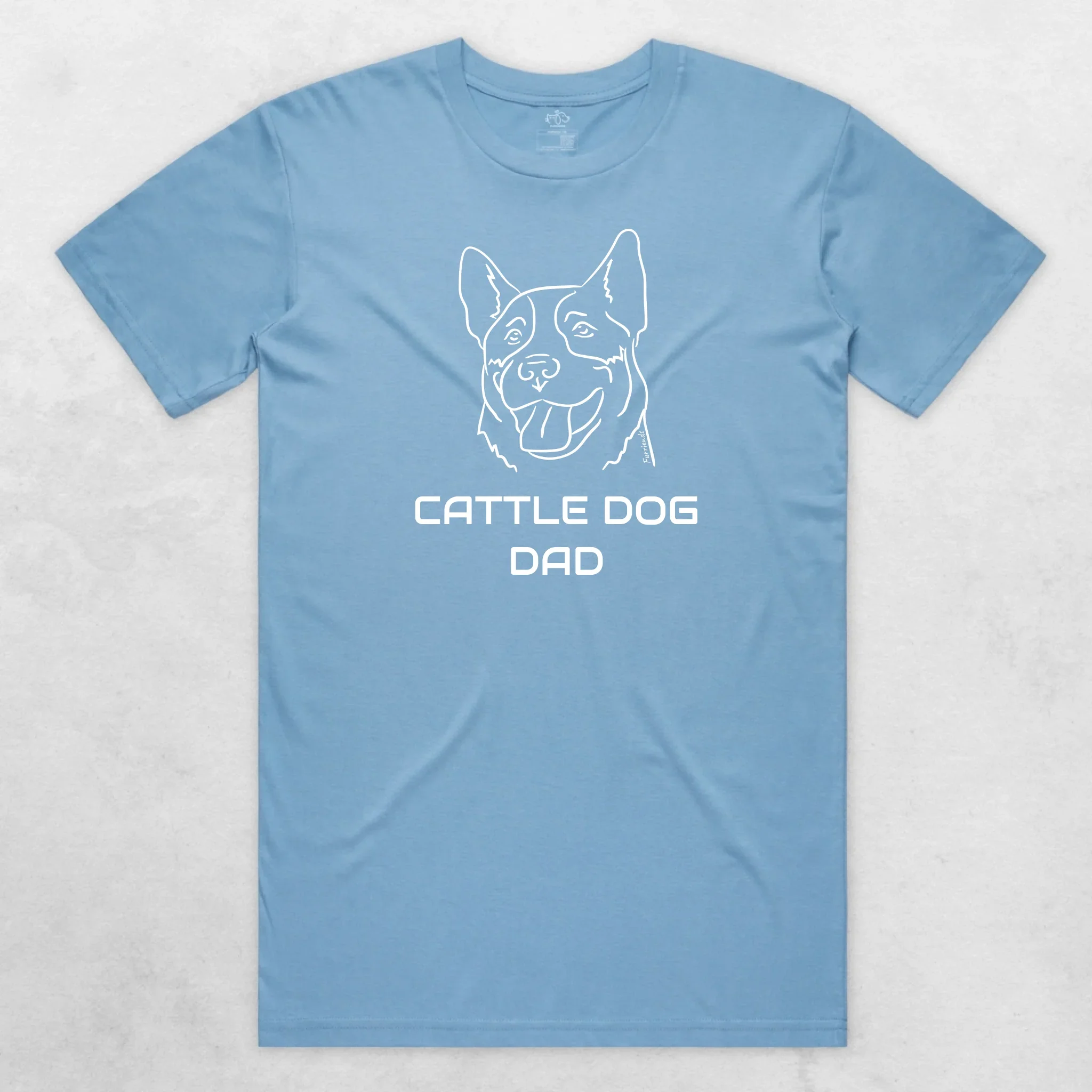Australian Cattle Dog Dad Regular Fit-T-Shirt - Image 4