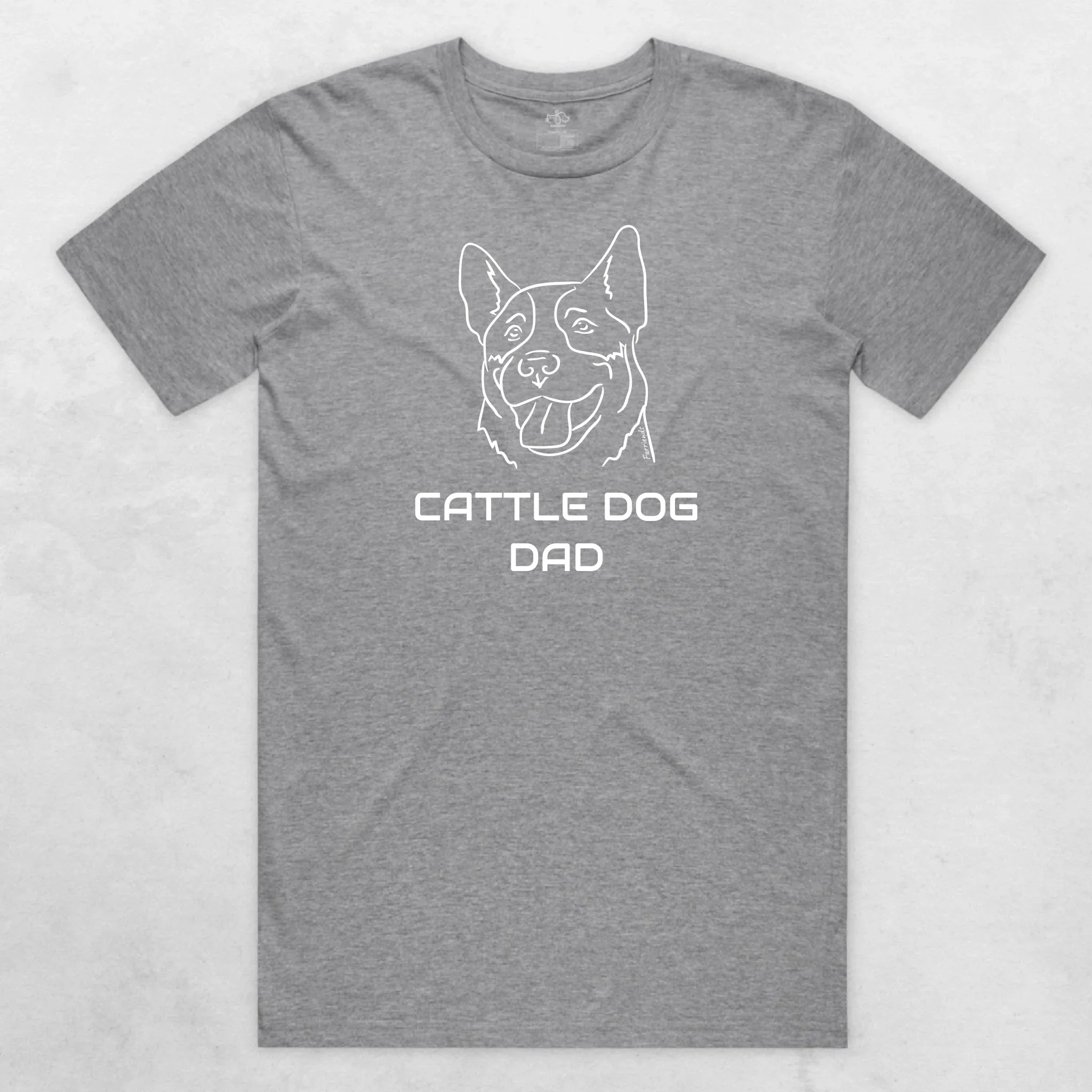 Australian Cattle Dog Dad Regular Fit-T-Shirt - Image 5