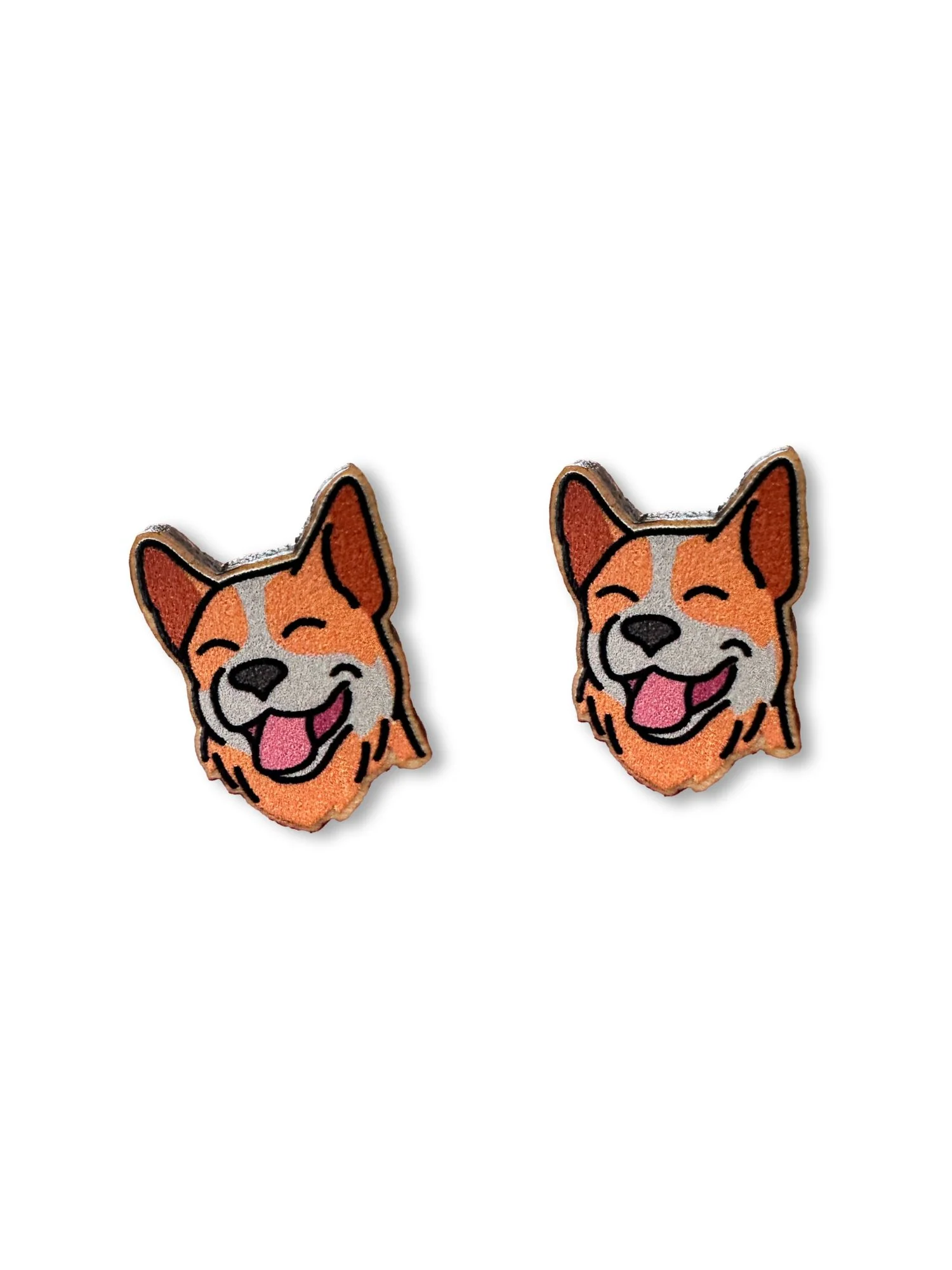 Australian Cattle Dog ColourPop Stud Earrings - Image 6
