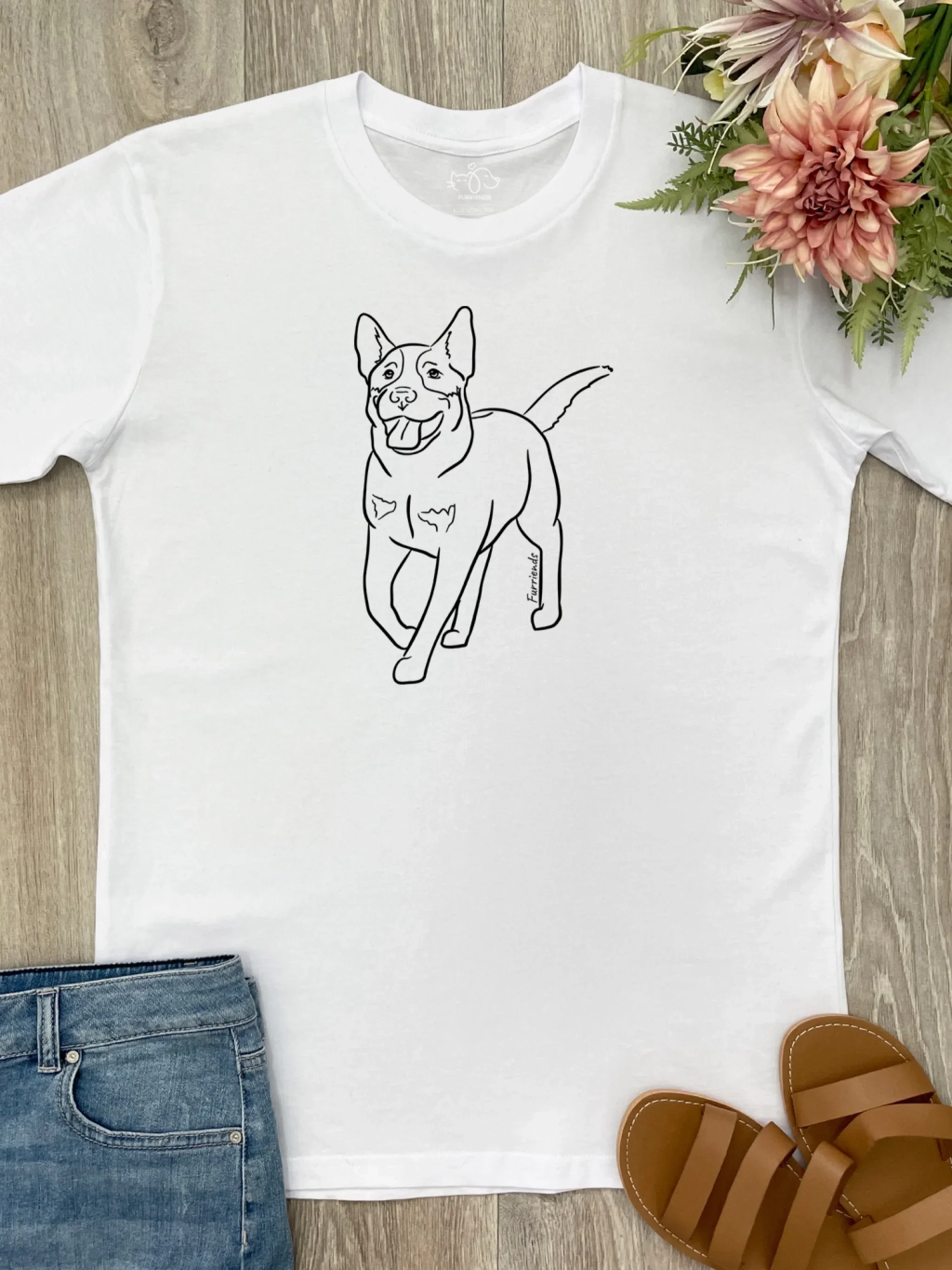 Australian Cattle Dog Regular Fit T-shirt - Image 2