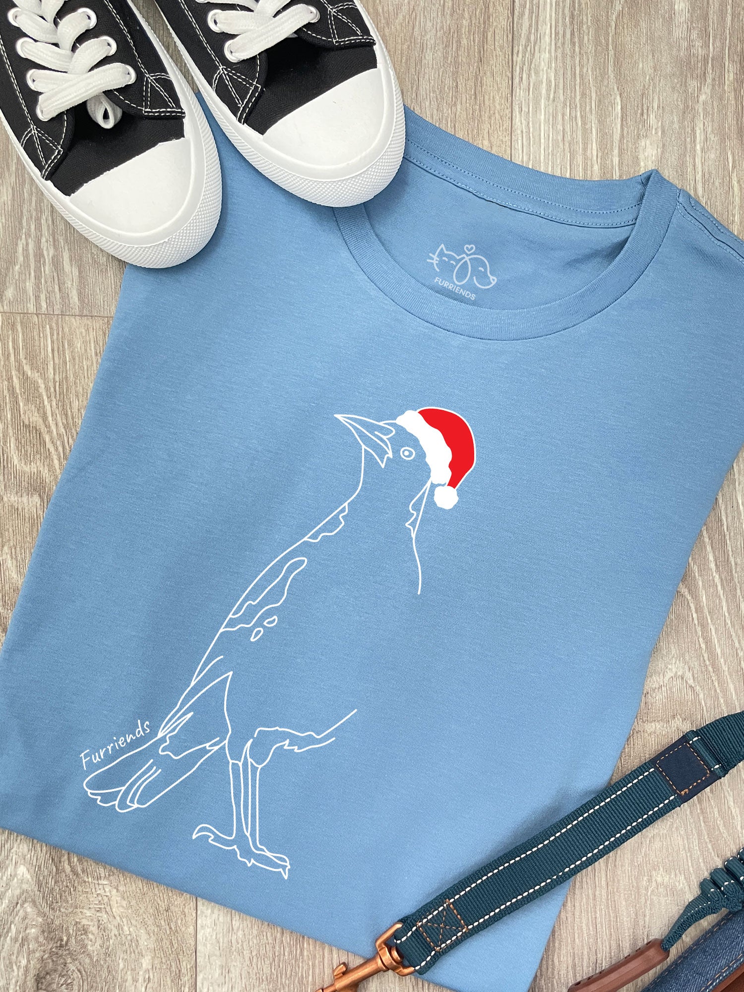 Australian Magpie - Christmas Edition Ava Women's Regular Fit Tee - Image 5