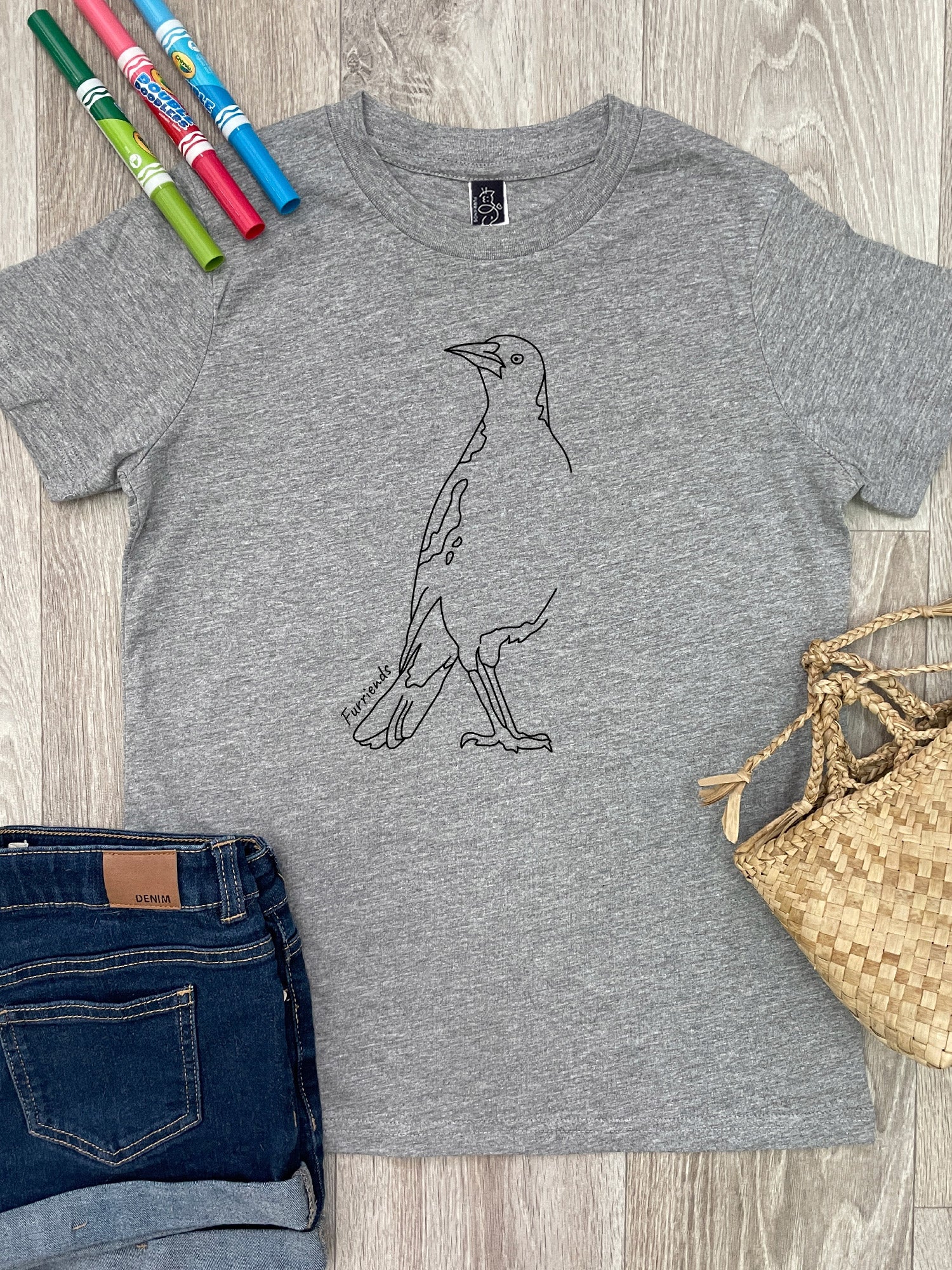 Australian Magpie Youth Tee - Image 2