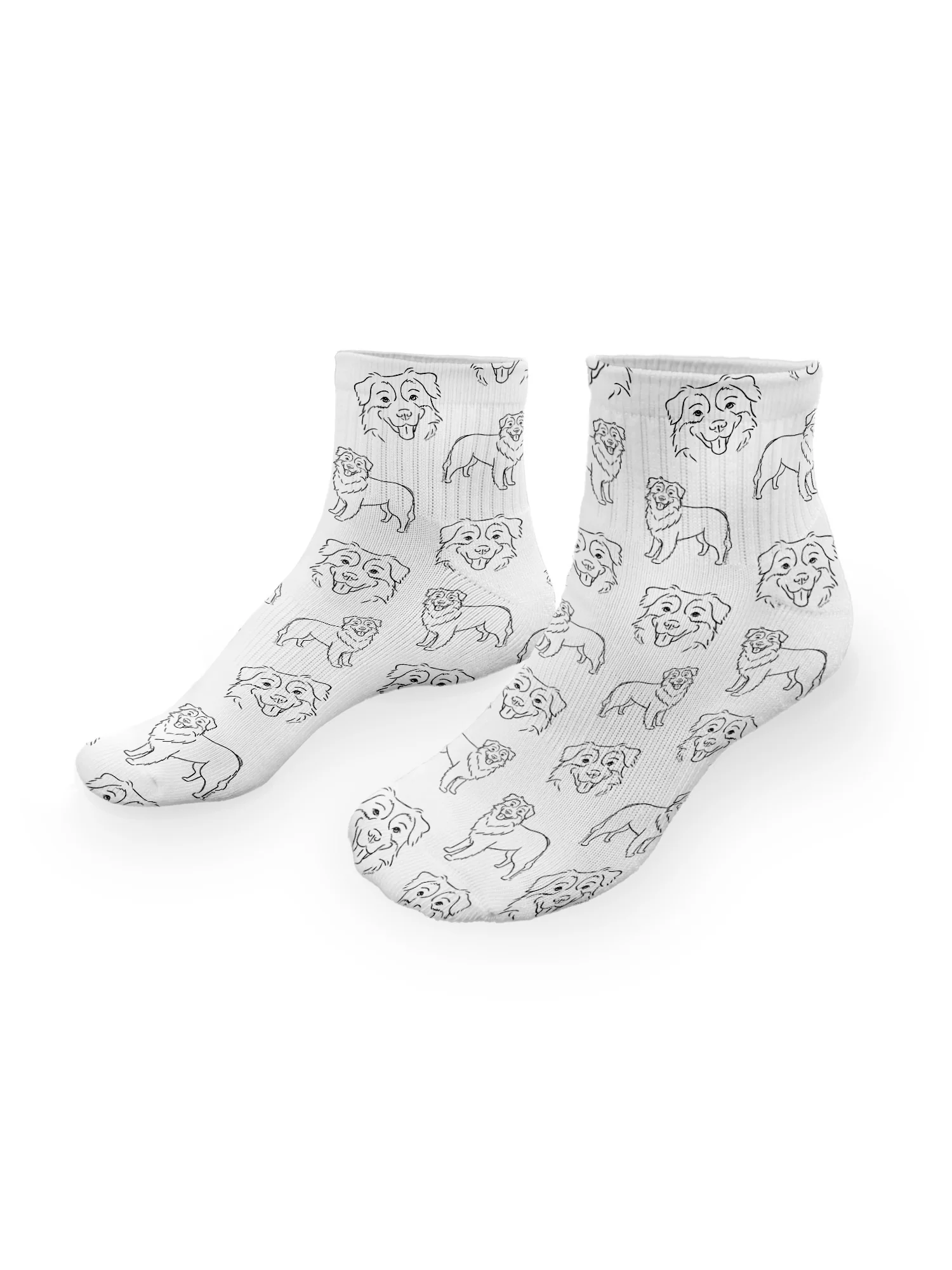 Australian Shepherd Ankle Socks - Image 2