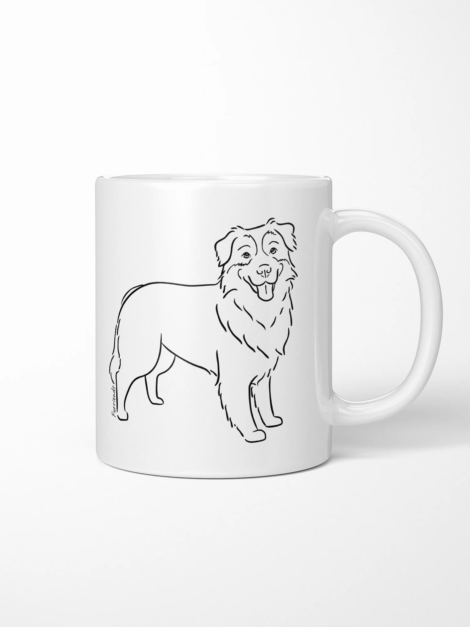 Australian Shepherd Ceramic Mug - Image 3