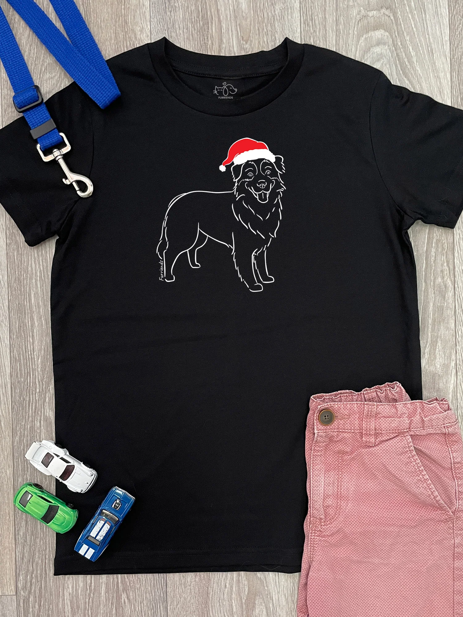 Australian Shepherd Christmas Edition Youth Tee - Image 2