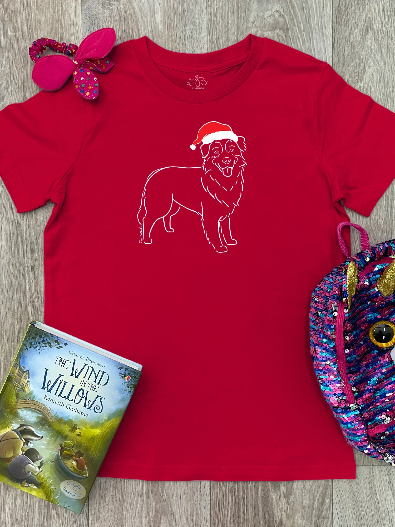 Australian Shepherd Christmas Edition Youth Tee - Image 6