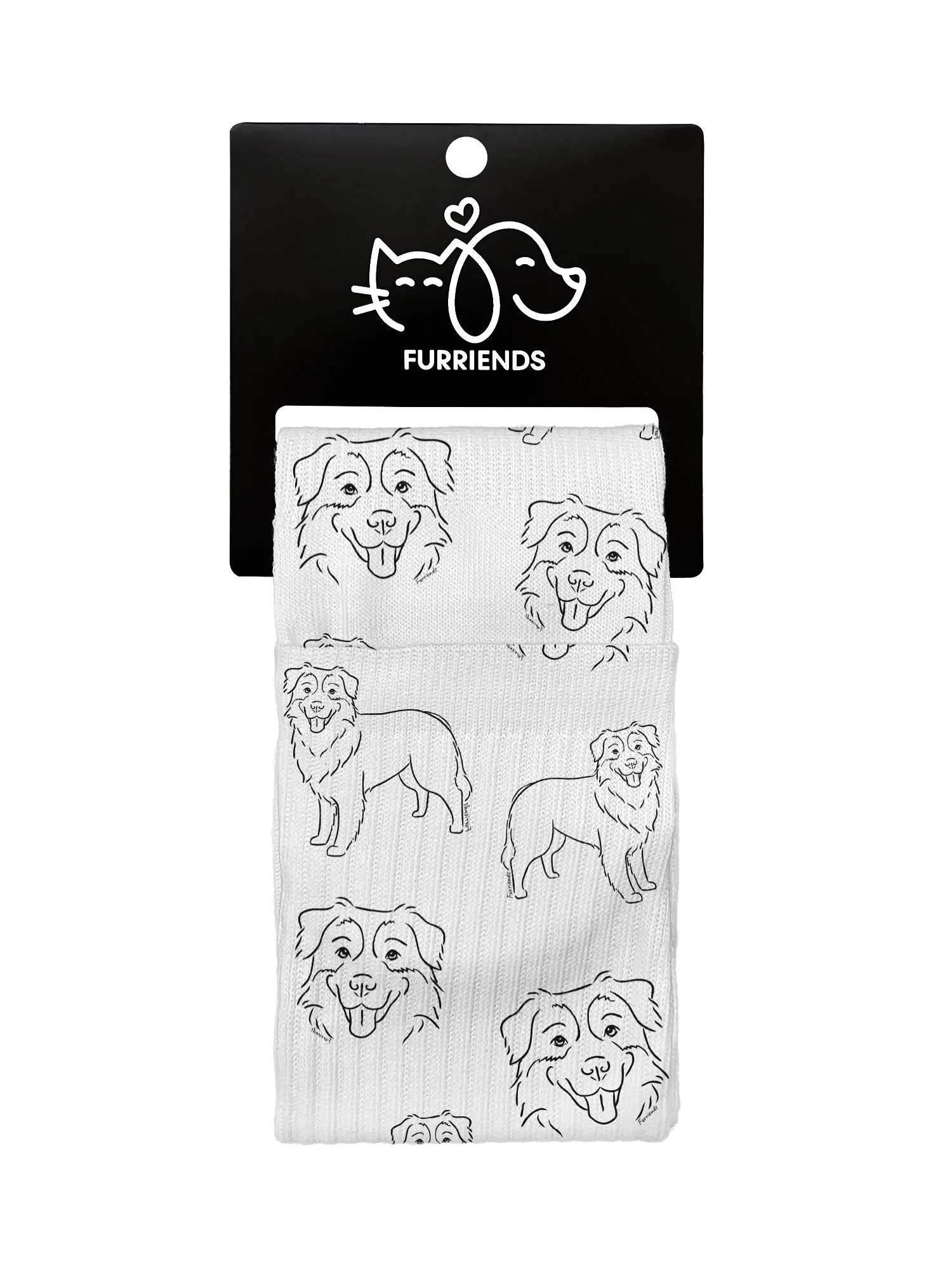Australian Shepherd Crew Socks - Image 3