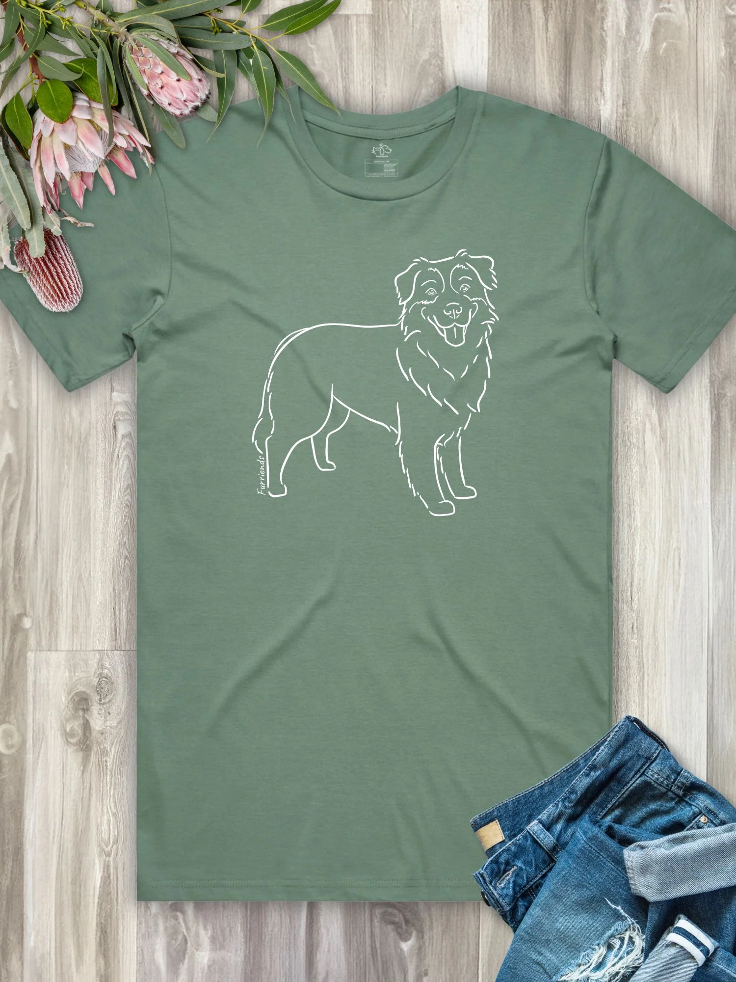 Australian Shepherd Regular Fit T-shirt - Image 7