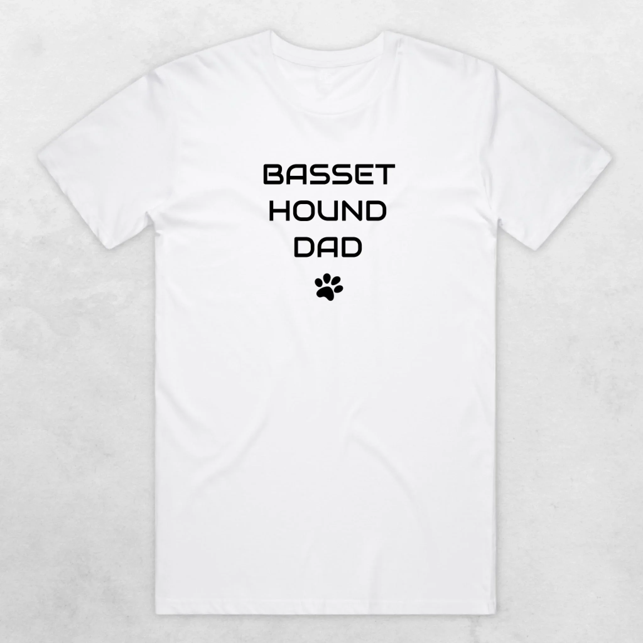 Basset Hound Dad Regular Fit-T-Shirt - Image 7