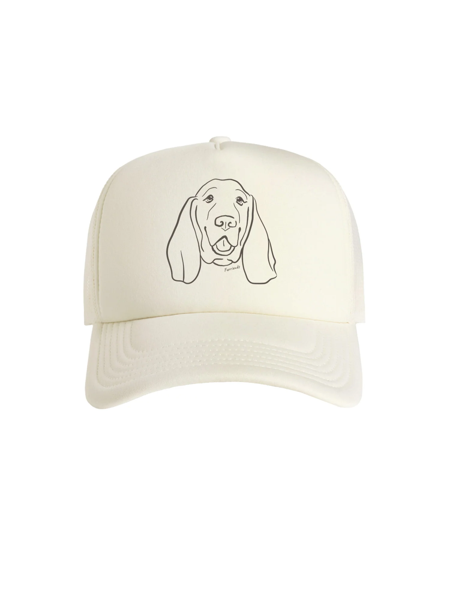 Basset Hound Foam Trucker Cap - Image 3