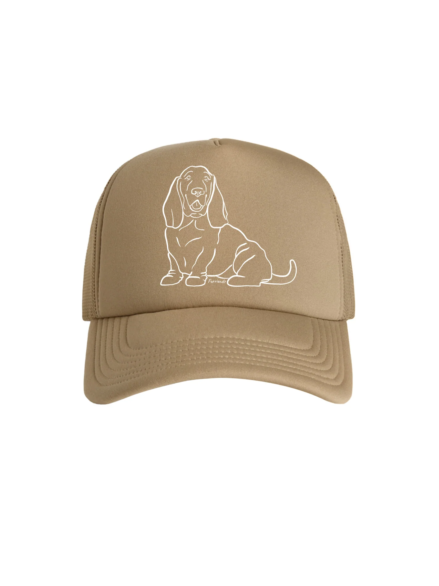 Basset Hound Foam Trucker Cap - Image 8