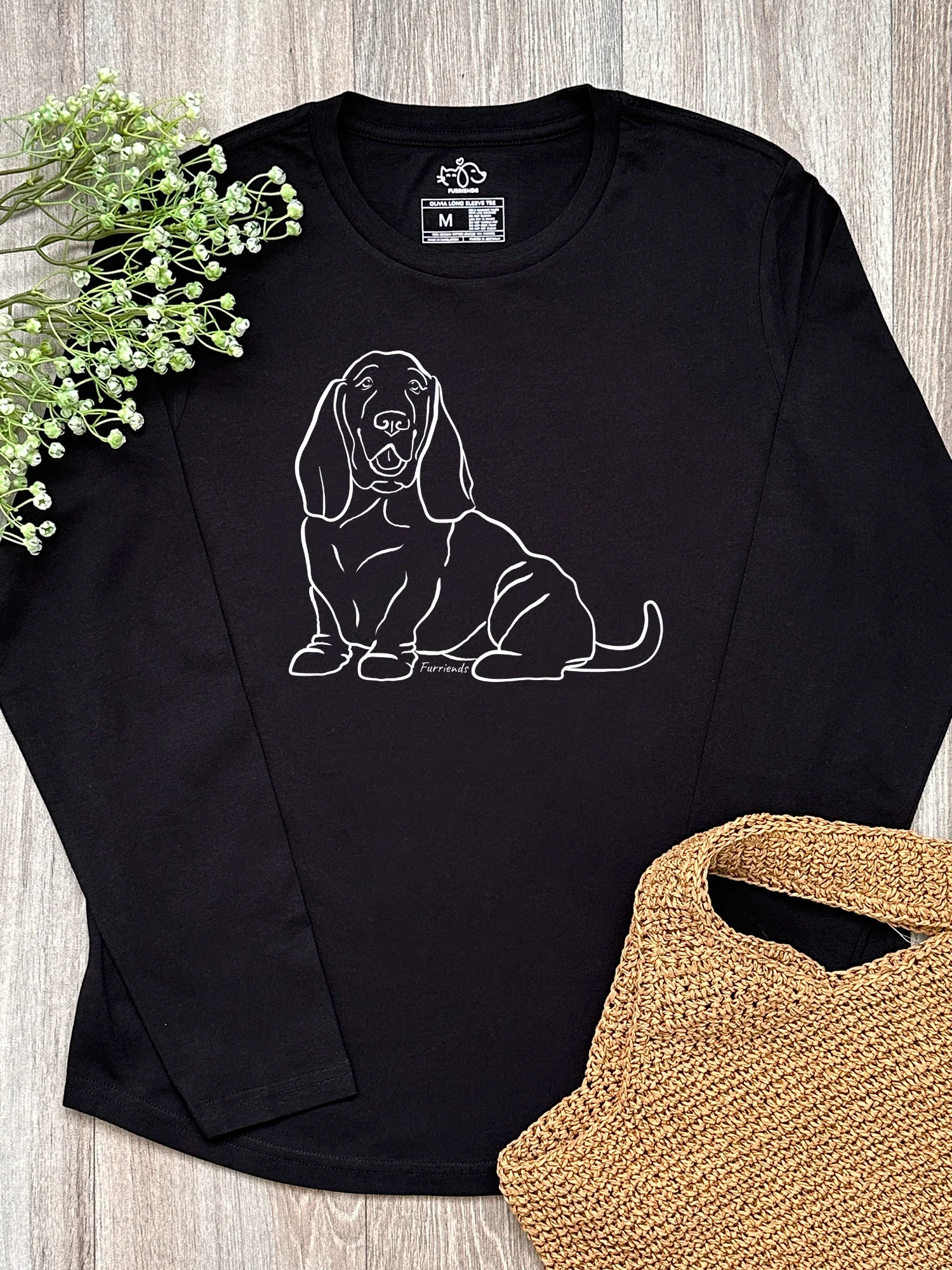 Basset Hound Olivia Women's Long Sleeve T-Shirt - Image 2