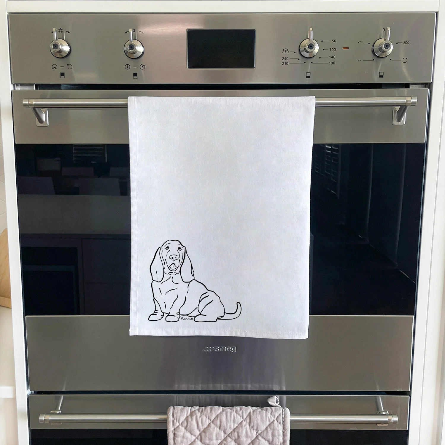 Basset Hound Tea Towel - Image 8
