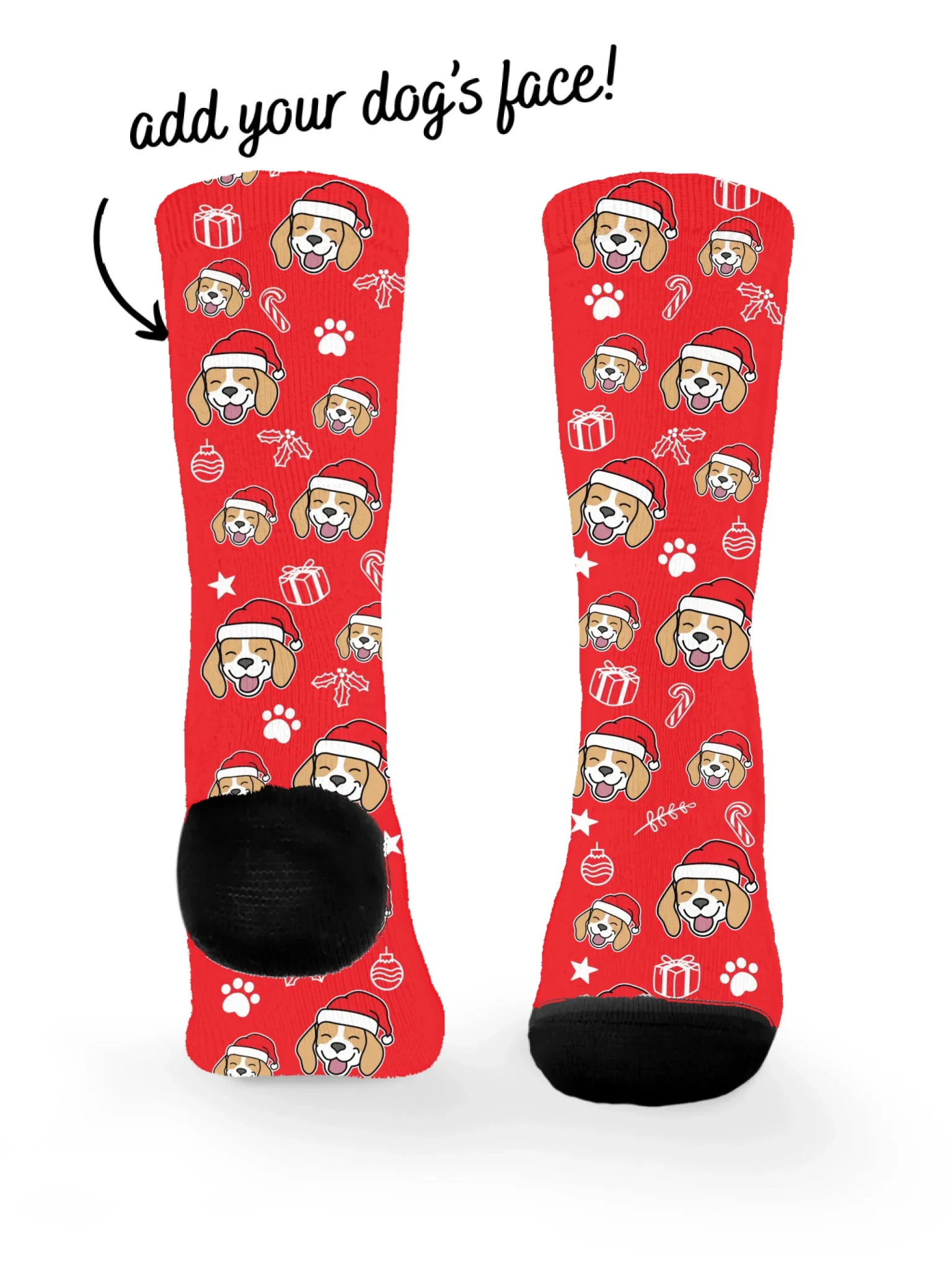 Beagle ColourPop Christmas Edition Socks - Image 3