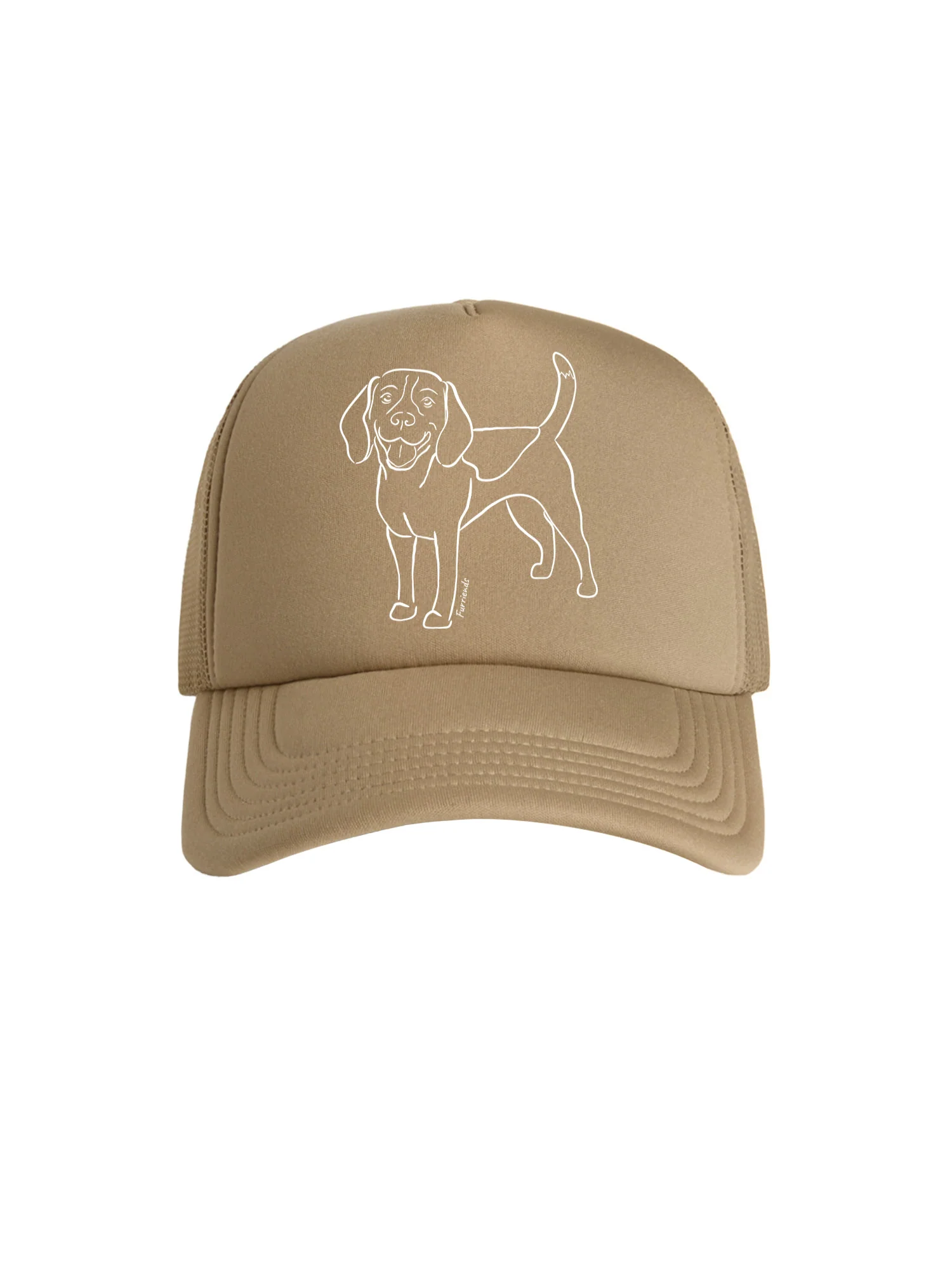 Beagle Foam Trucker Cap - Image 6