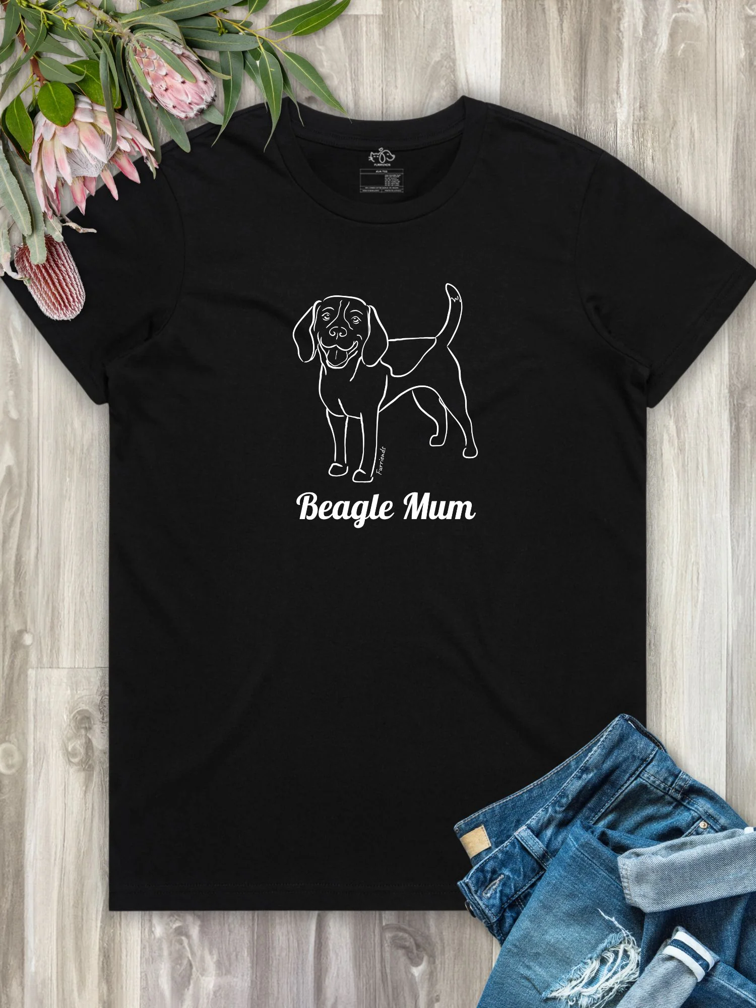Beagle Mum Regular Fit T-shirt - Image 2