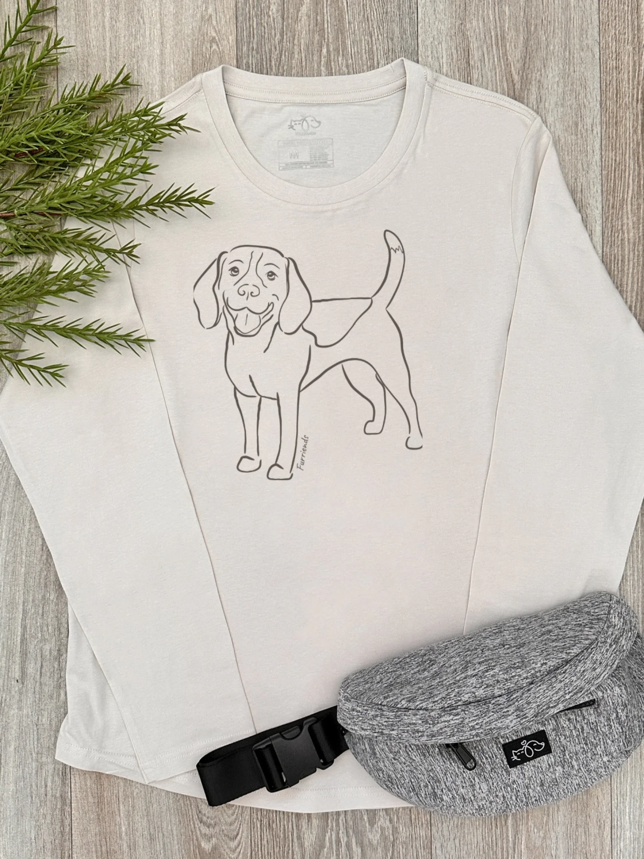 Beagle Olivia Women's Long Sleeve T-Shirt - Image 11
