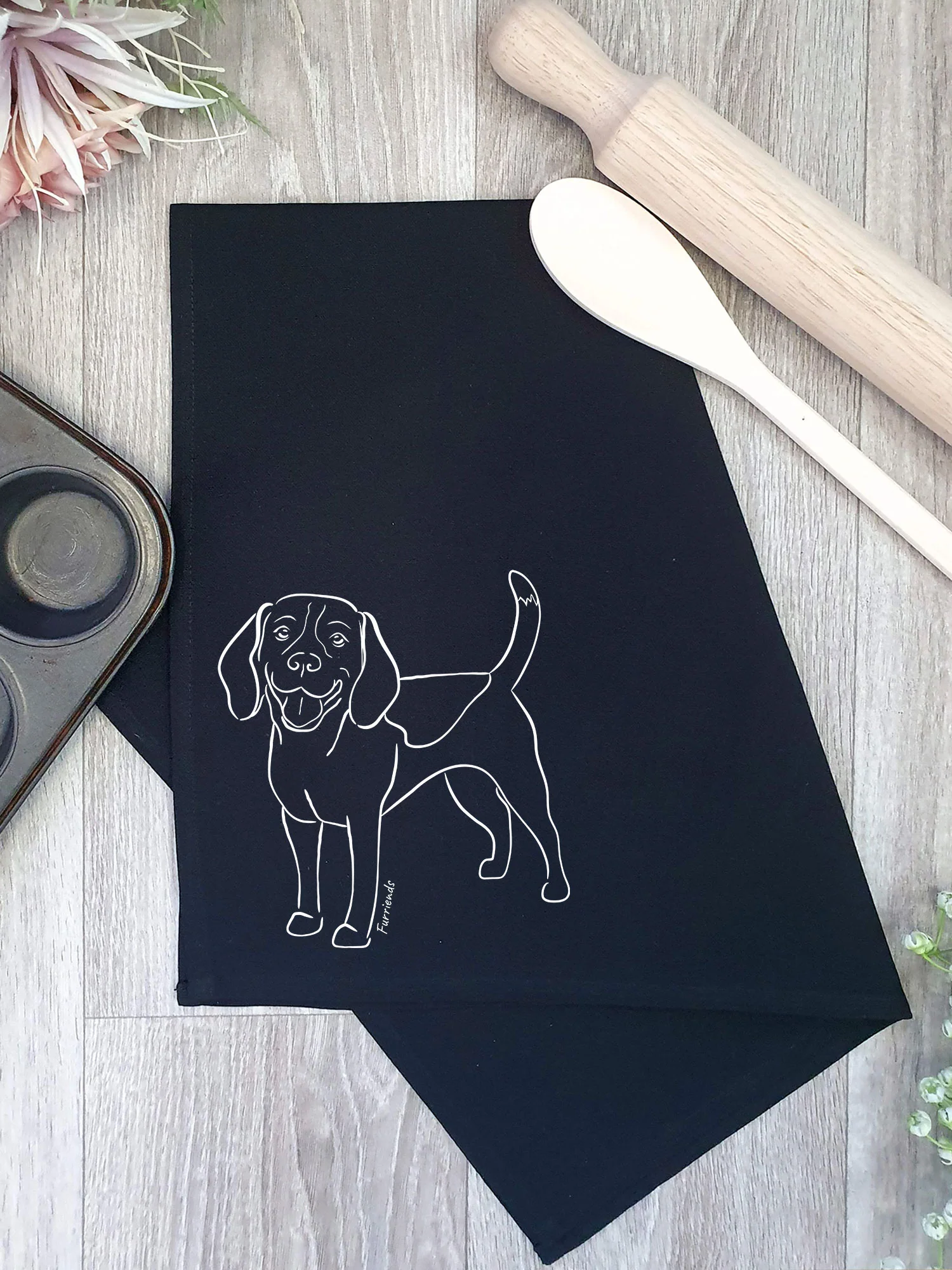 Beagle Tea Towel - Image 3