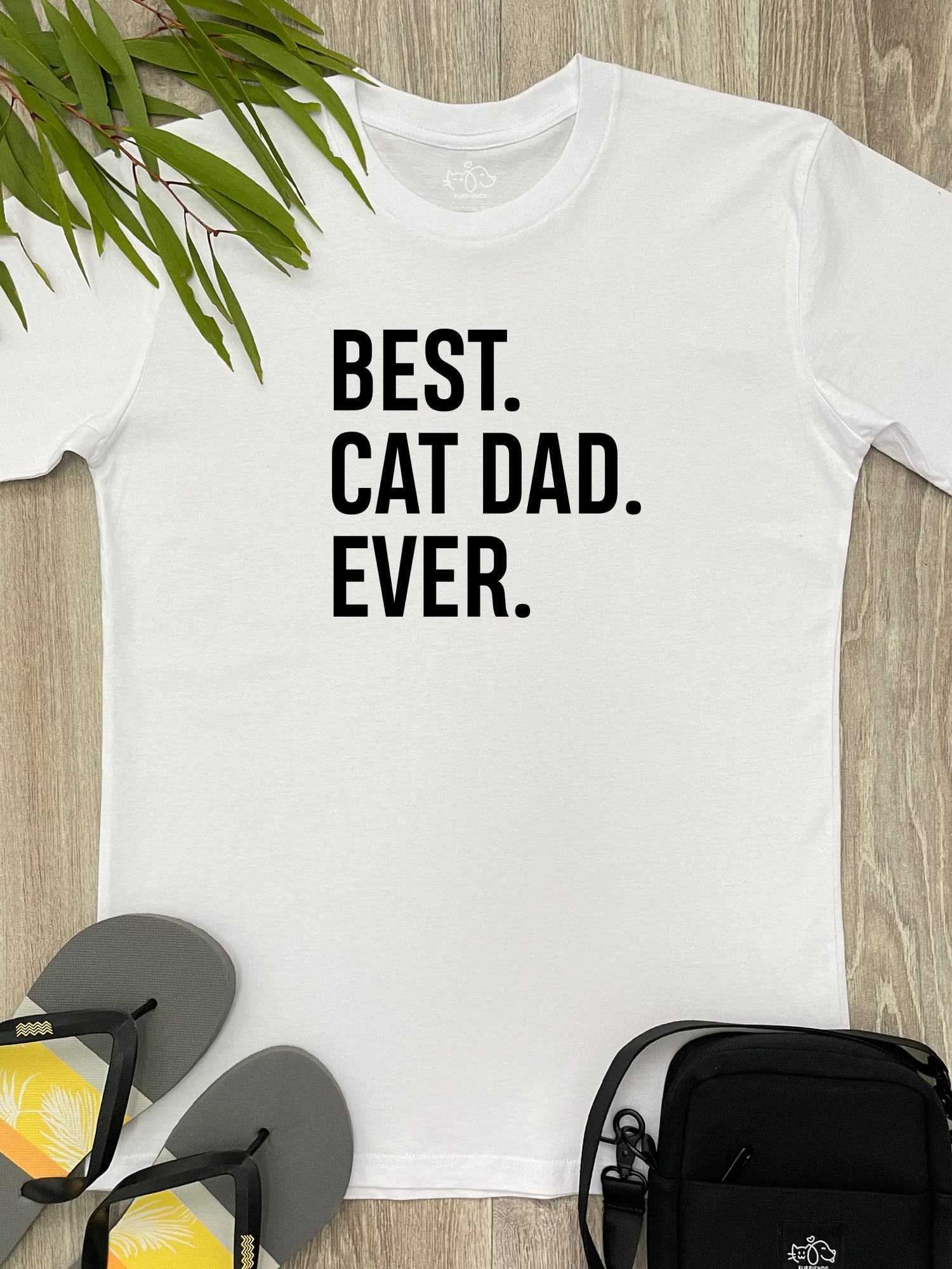 Best. Cat Dad. Ever. Essential Unisex Tee - Image 4