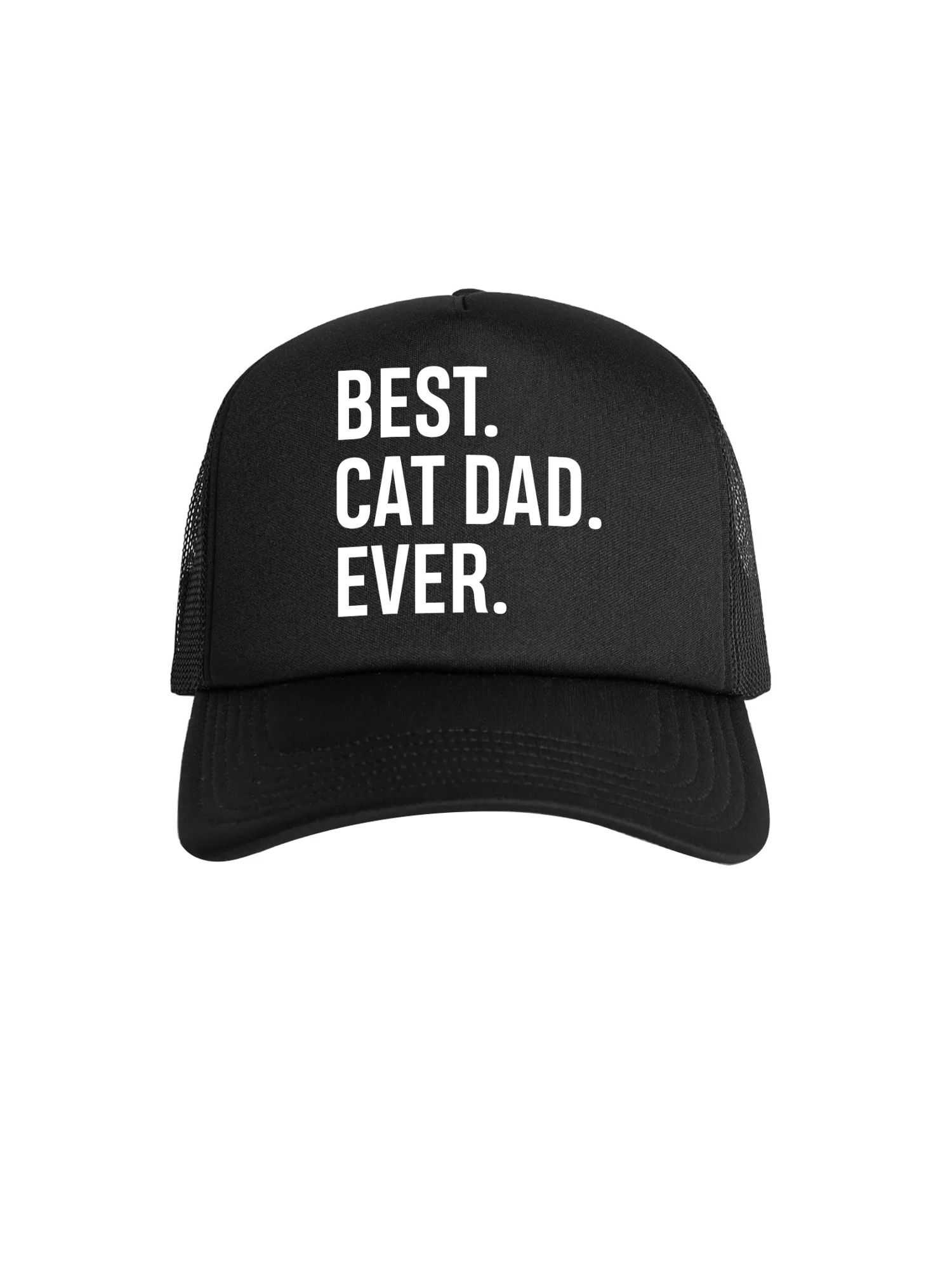 Best. Cat Dad. Ever. Foam Trucker Cap - Image 3