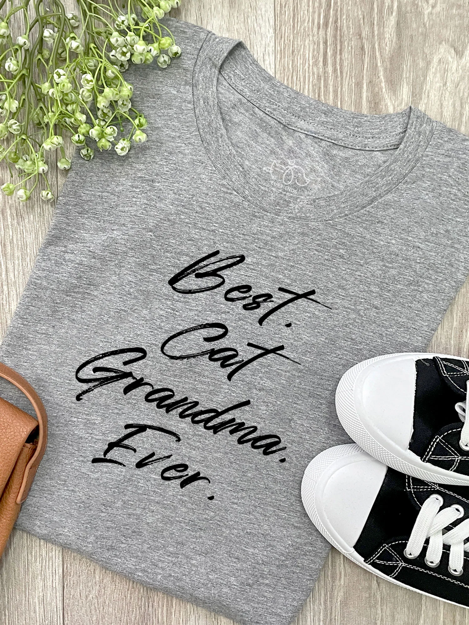 Best. Cat Grandma. Ever. Ava Women's Regular Fit Tee - Image 3