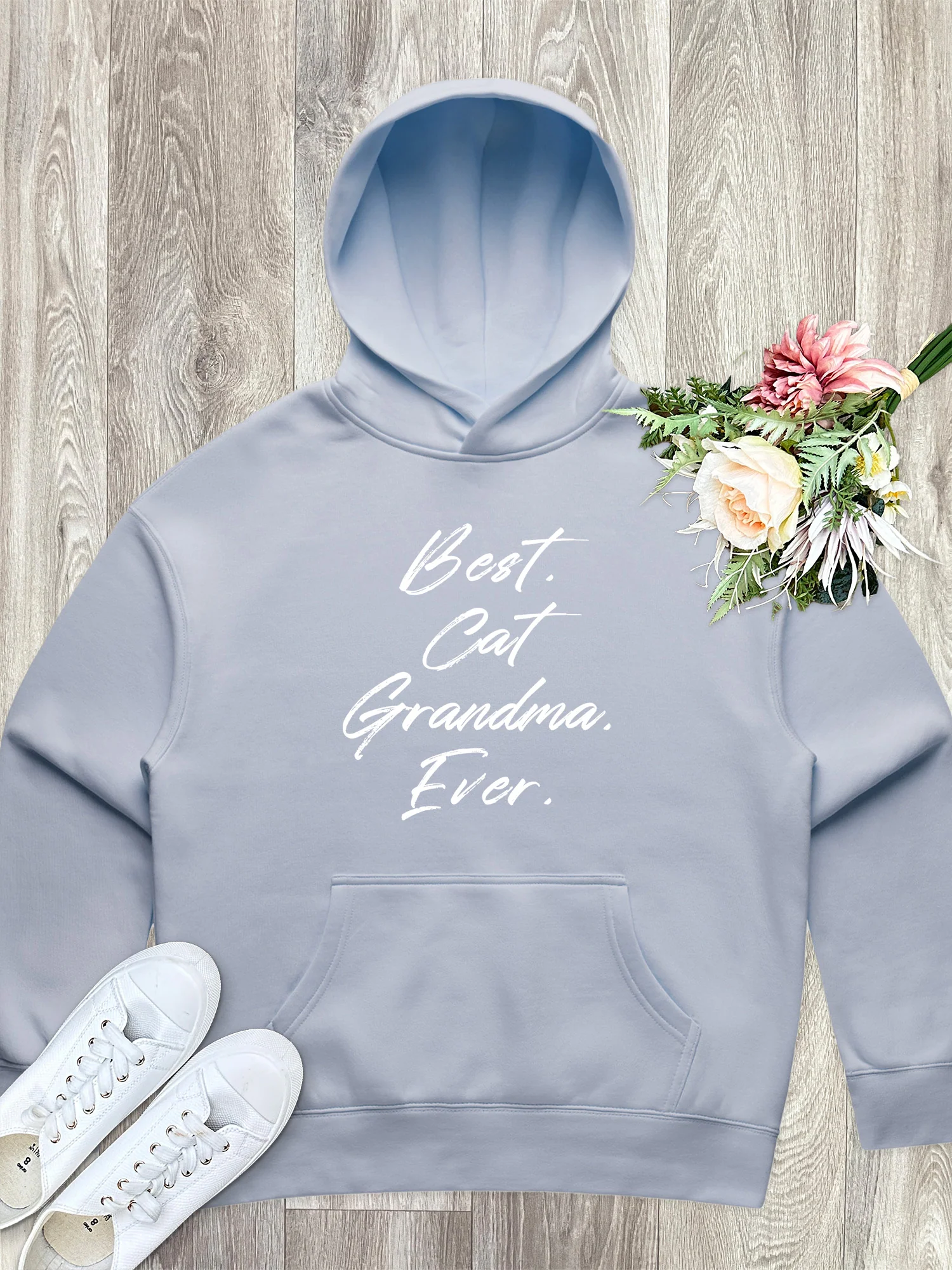 Best. Cat Grandma. Ever. Women's Comfort Hood - Image 3
